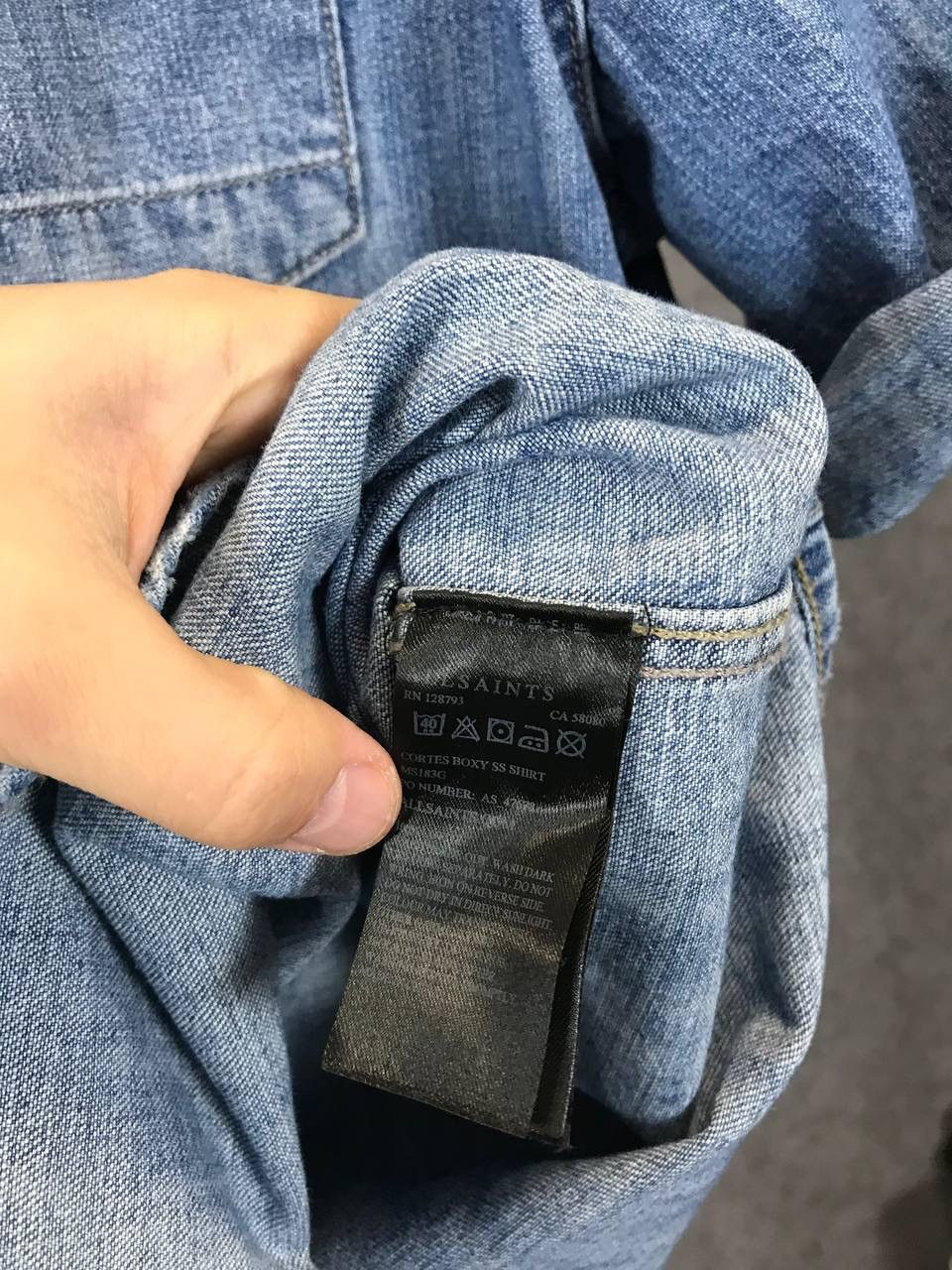 Allsaints Allsaints denim shirt Size US M / EU 48-50 / 2 - 6 Thumbnail