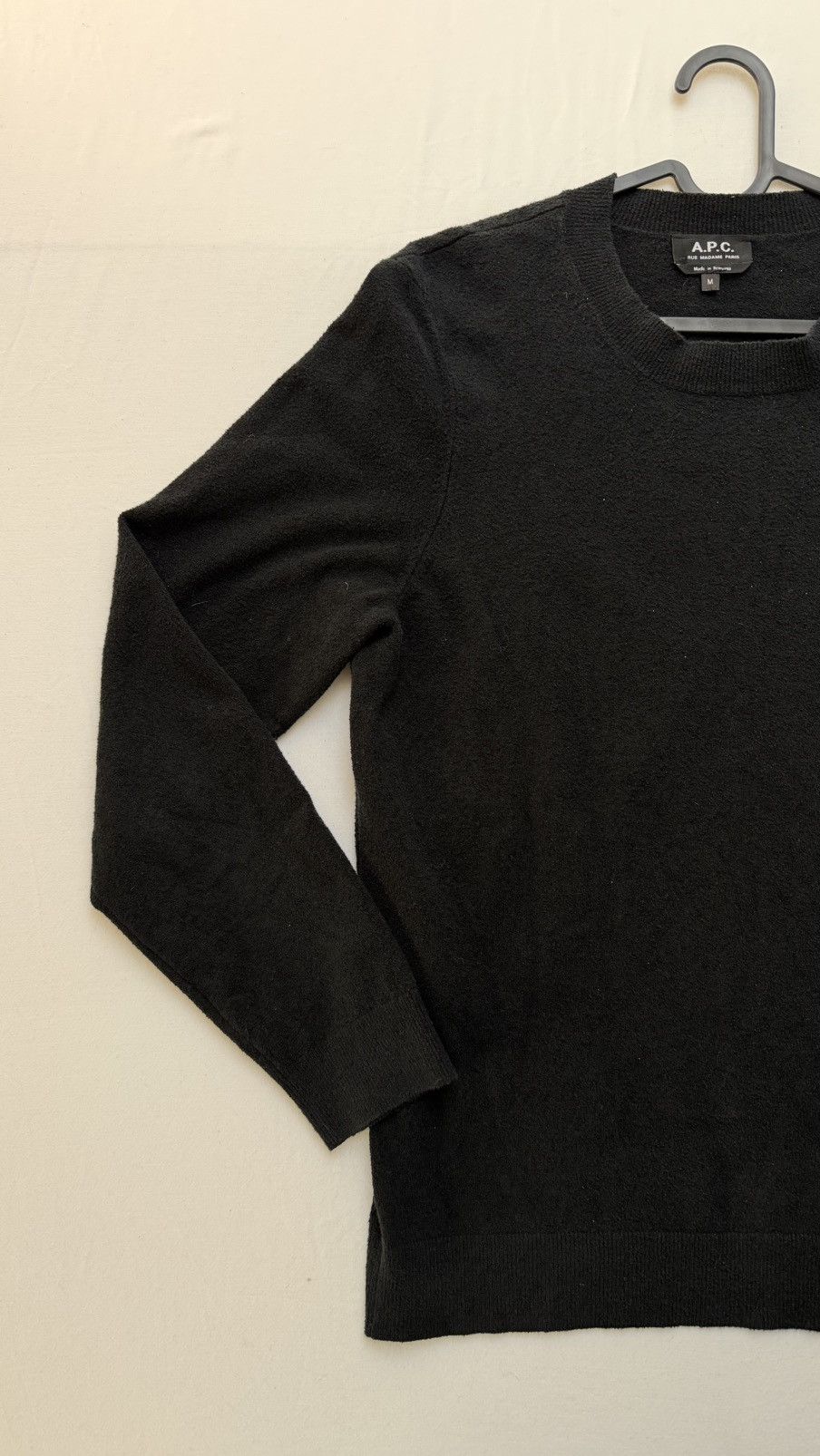 A.P.C. A.P.C. Rue Madame Paris Crewneck Sweater M Size US M / EU 48-50 / 2 - 10 Thumbnail