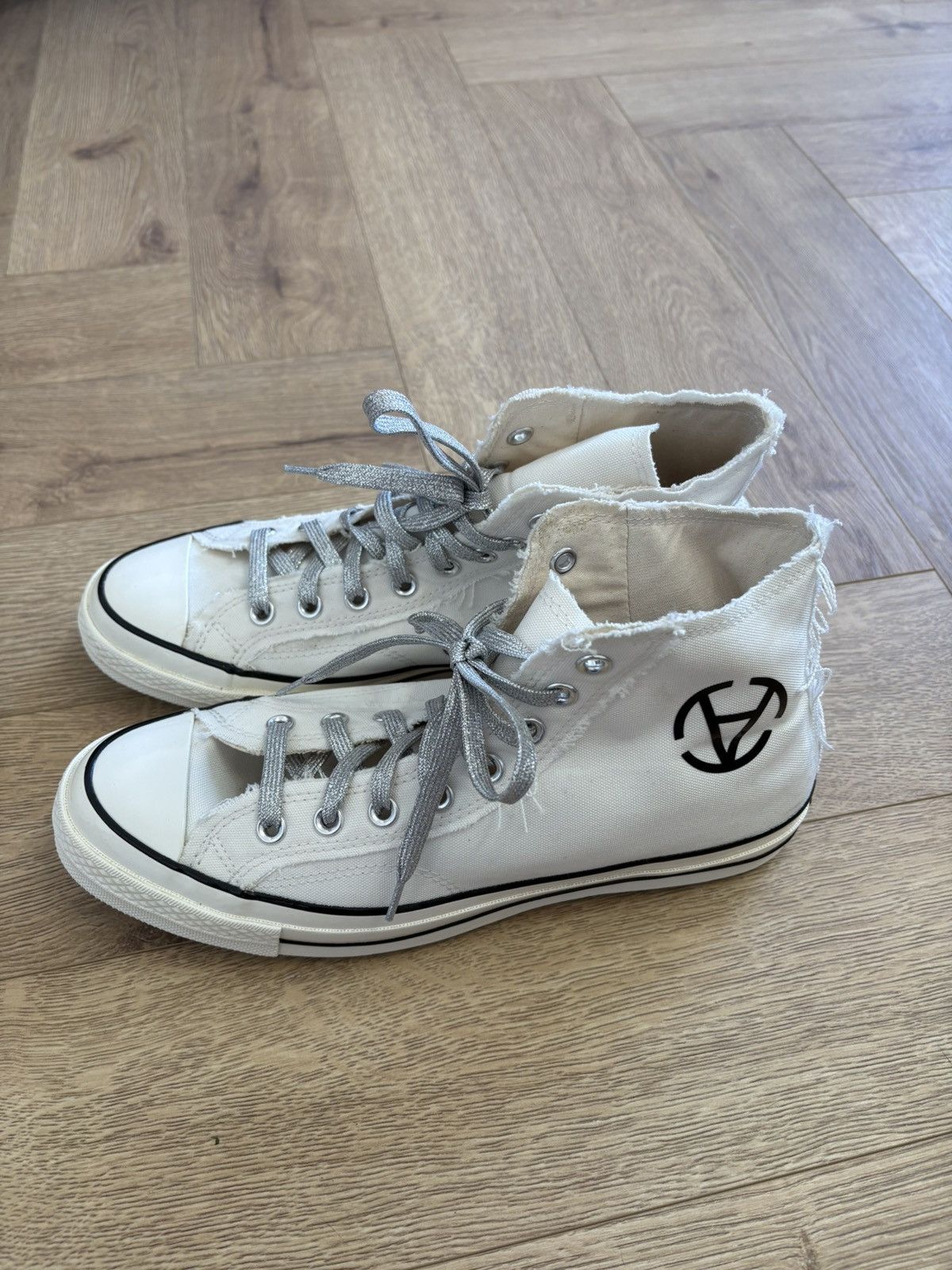Converse X Slam Jam Chuck 70 Sneakers in White, Men's (Size 10) — image 3 of 6