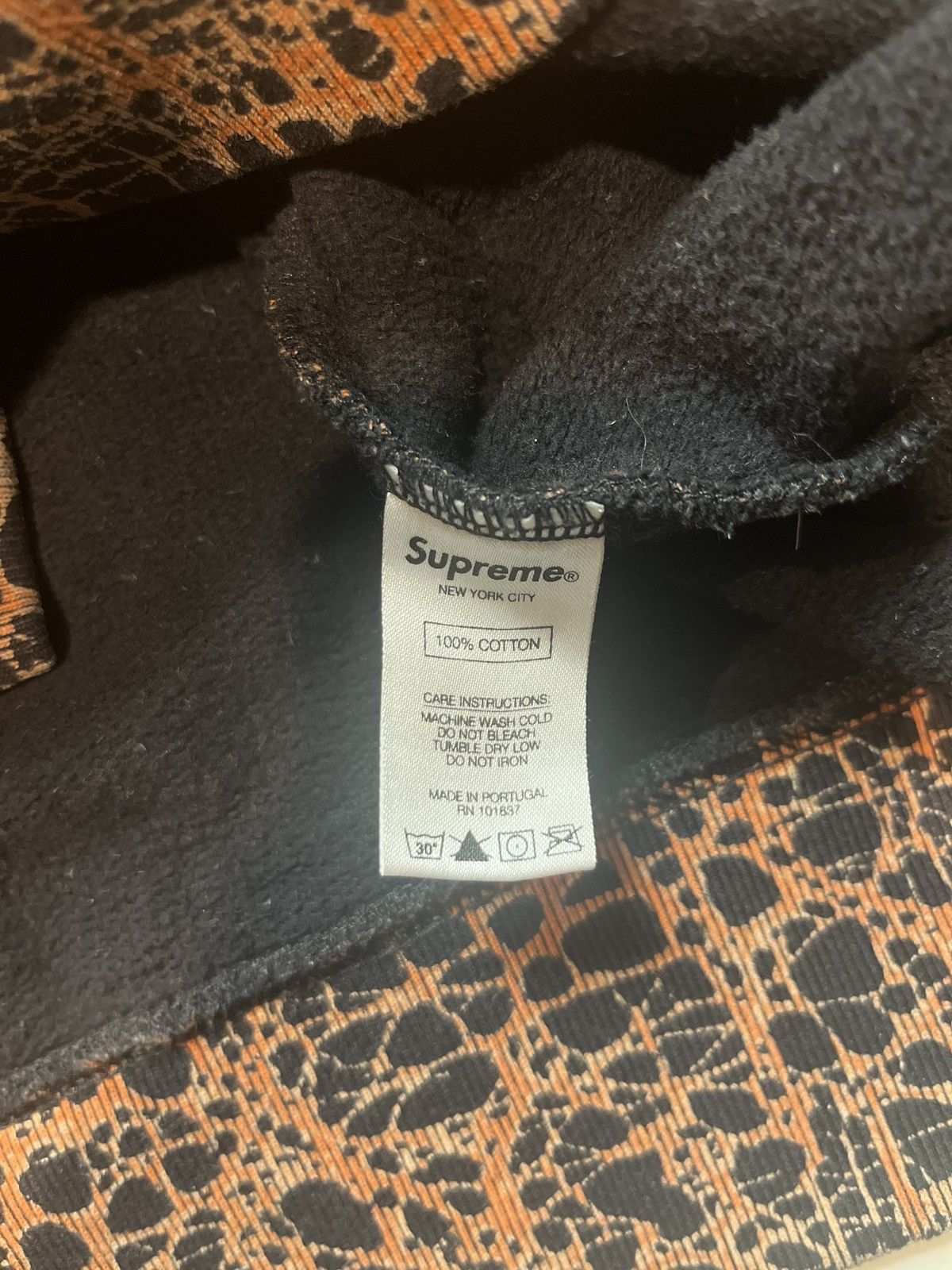 Supreme Supreme Heavyweight Marble Hoodie Size US L / EU 52-54 / 3 - 5 Thumbnail