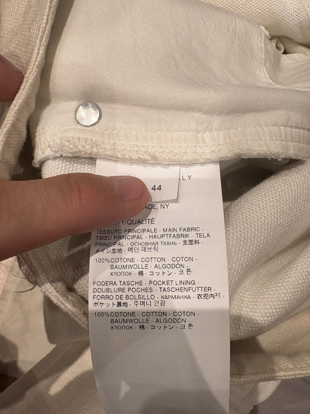 Alyx Alyx Light Wash Skater Pant Size 44E Size US 44 / EU 60 - 5 Thumbnail