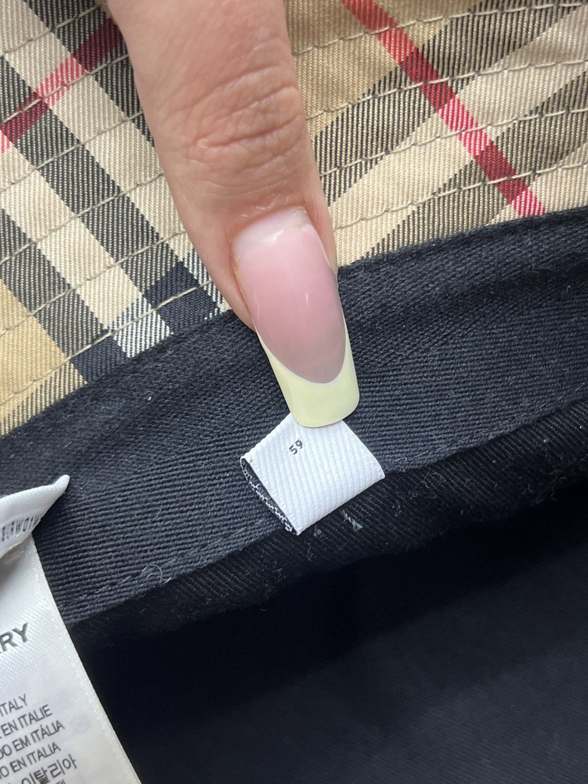 Burberry Burberry Vintage Check Bucket Hat Size ONE SIZE - 11 Thumbnail