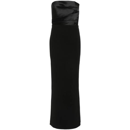 SOLACE LONDON Women Dresses OS39029 BLACK