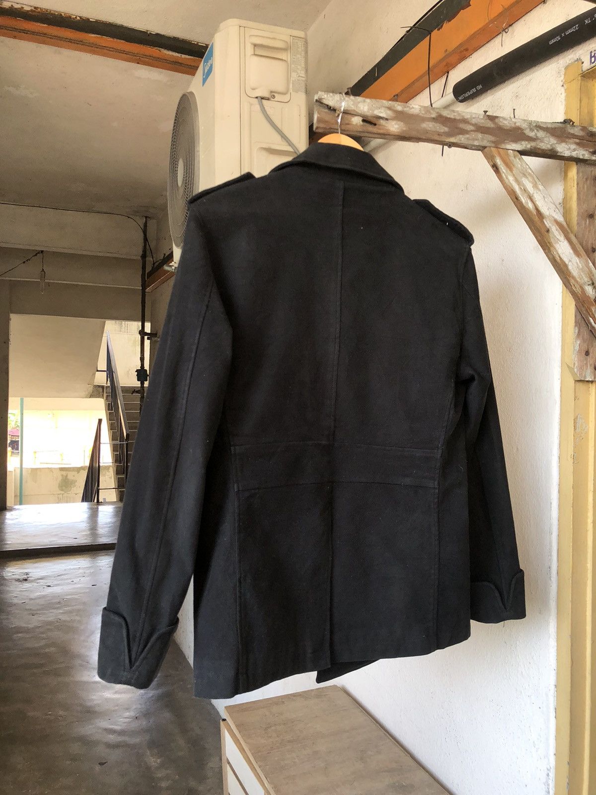 If Six Was Nine 🥷Tornado Mart Japan Punk Double Collar Cotton Jacket Size US L / EU 52-54 / 3 - 15 Thumbnail