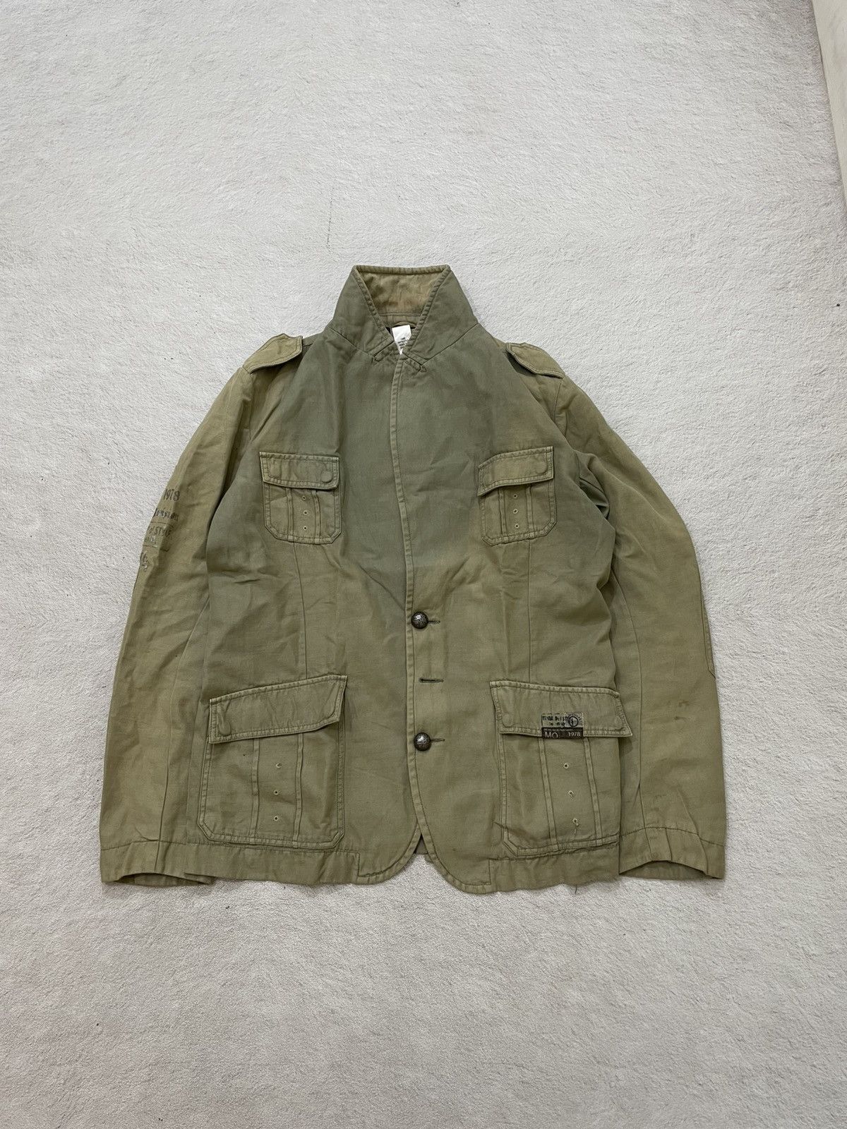 14th Addiction 2000s Diesel Poem Military Field l Olive Utility Cargo Ifsix Size US XXL / EU 58 / 5 - 1 Thumbnail