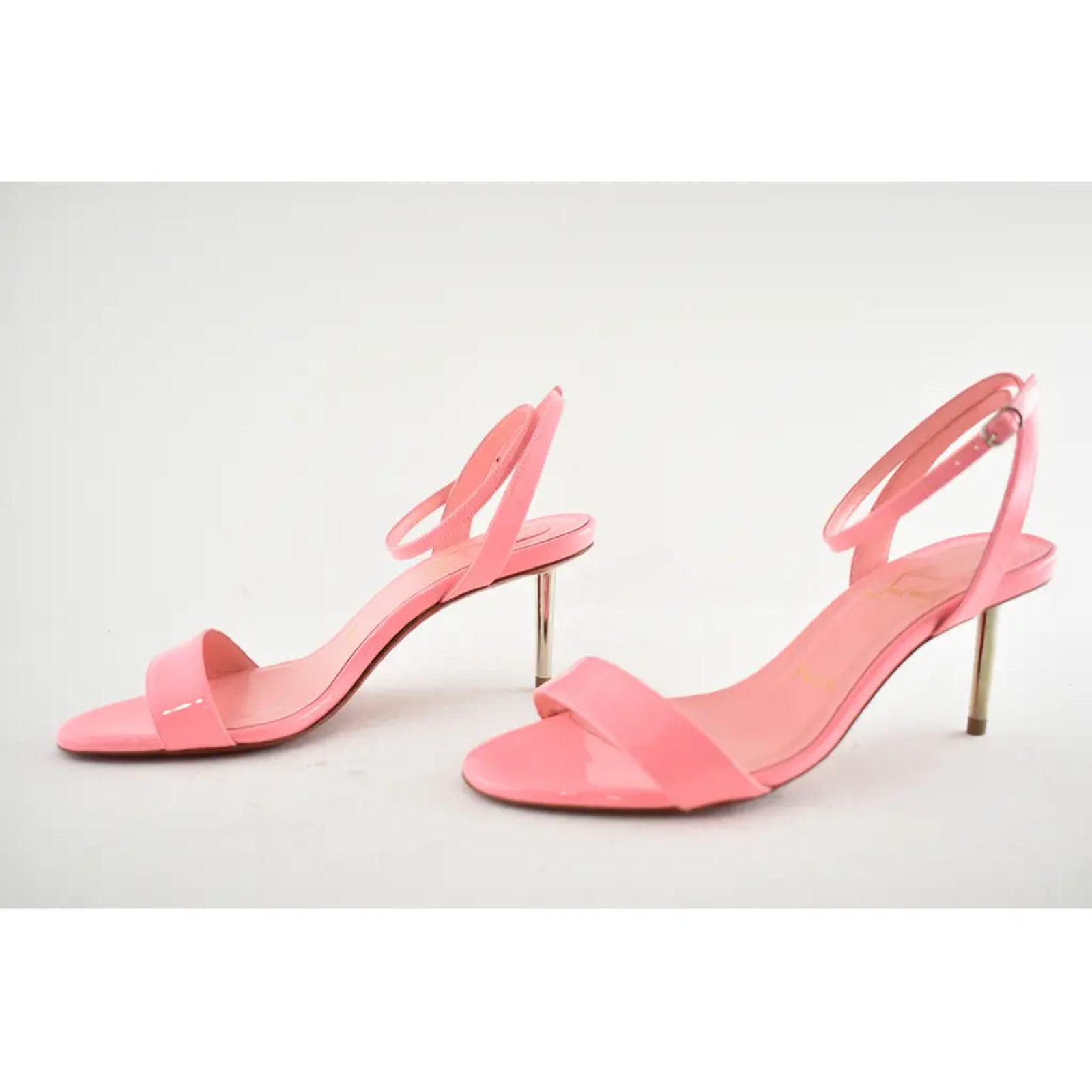 Christian Louboutin Epic Sandal 70 Patent Bublegum Pink Ankle Strap Heel Pump 36 Size US 6 / IT 36 - 10 Thumbnail