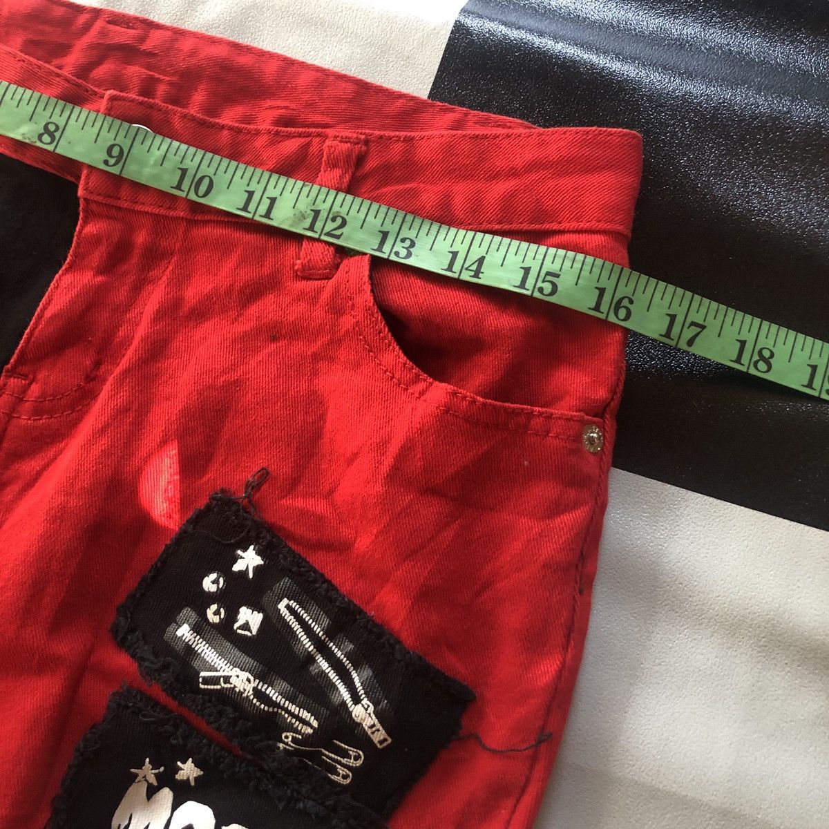 Designer × Japanese Brand Listen Flavor Design Punk Pants Size US 32 / EU 48 - 10 Thumbnail