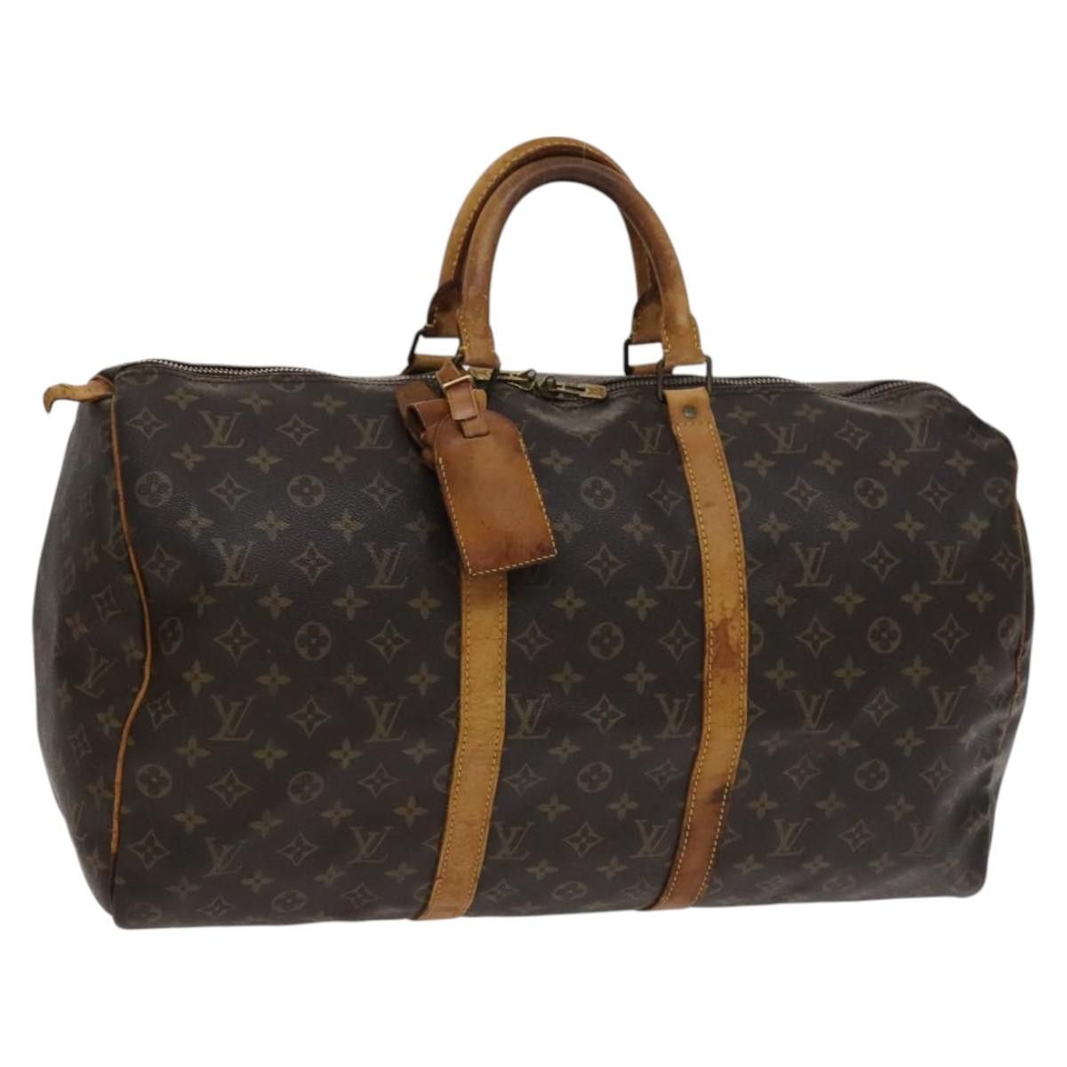 Louis Vuitton LOUIS VUITTON Monogram Keepall 50 Boston Bag M41426 Size ONE SIZE - 1 Thumbnail