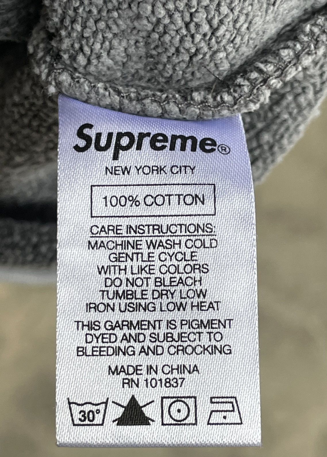 Supreme Supreme Overdyed Hoodie Size US M / EU 48-50 / 2 - 7 Thumbnail