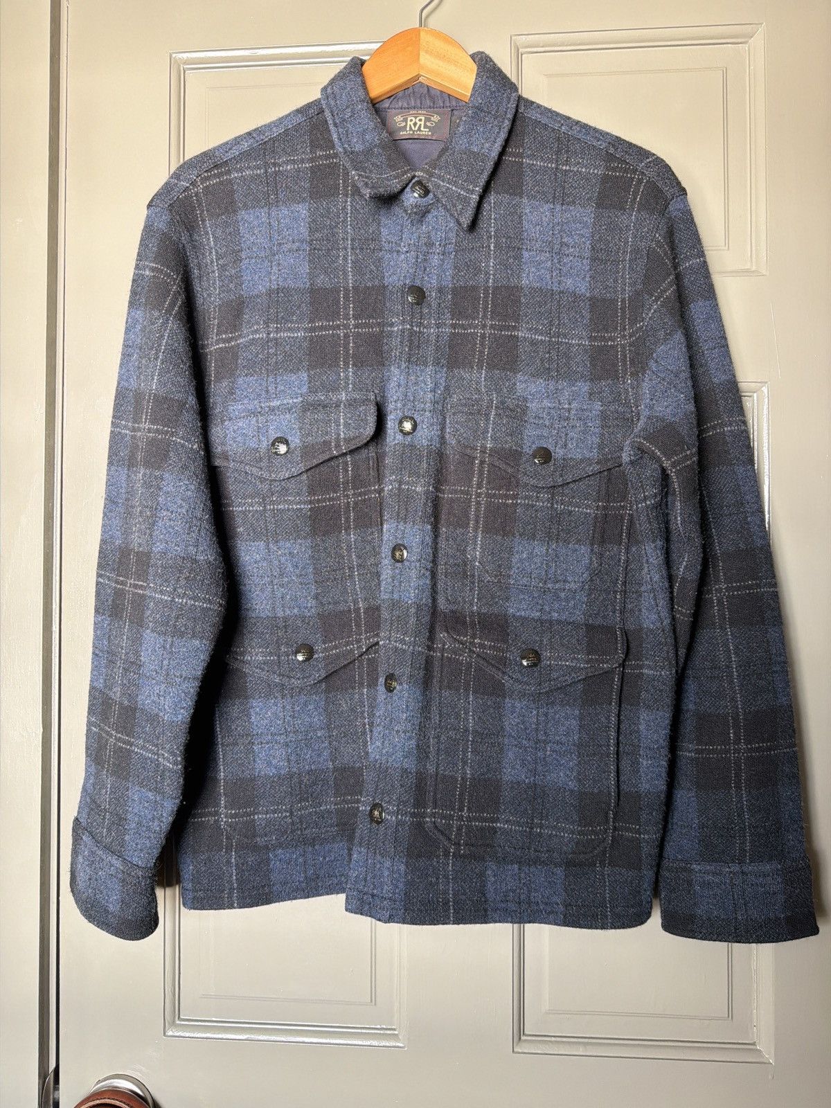 RRL Ralph Lauren RRL Merino and Cashmere blend Workshirt Sweater Size US M / EU 48-50 / 2 - 1 Thumbnail
