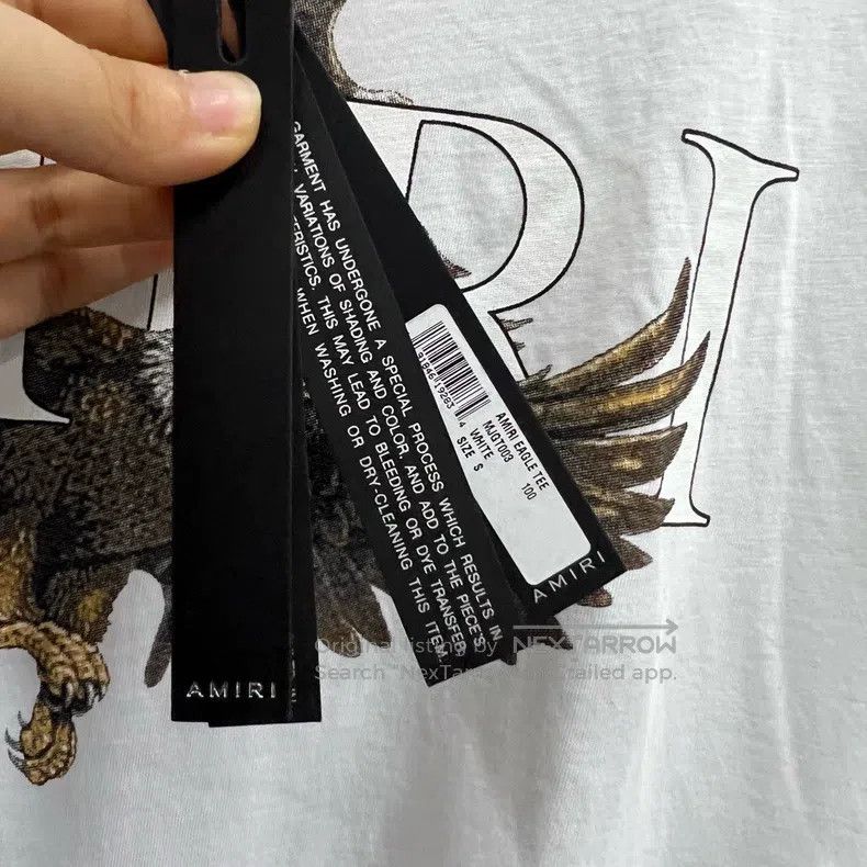 Amiri Amiri Eagle Letter Print Short Sleeve Size US S / EU 44-46 / 1 - 5 Thumbnail