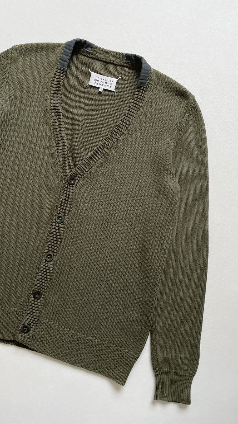Maison Margiela S/S 13 Military Patch Detail Cardigan Size US M / EU 48-50 / 2 - 9 Thumbnail