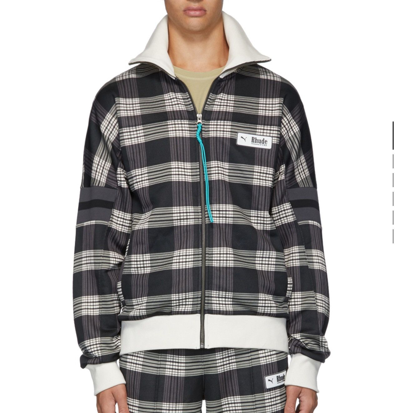 Puma × Rhude Rhude Black & White Puma Edition XTG AOP Track Jacket Size US L / EU 52-54 / 3 - 4 Thumbnail