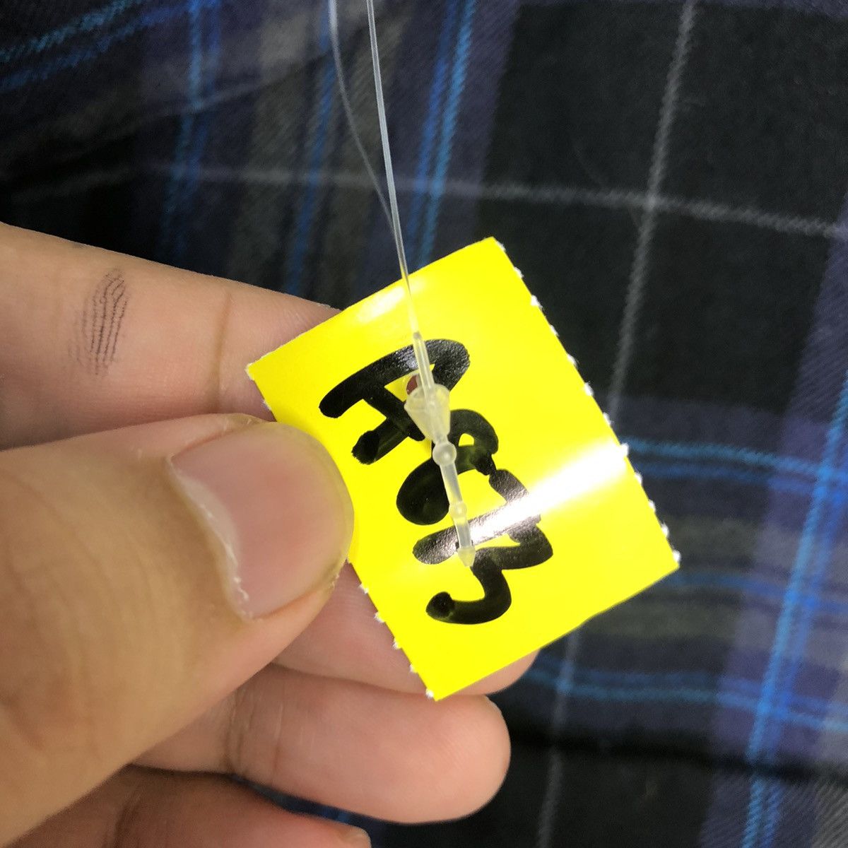 Japanese Brand Marc by Marc Jacobs checkered Blue Flannel jacket #A873 Size US S / EU 44-46 / 1 - 11 Thumbnail