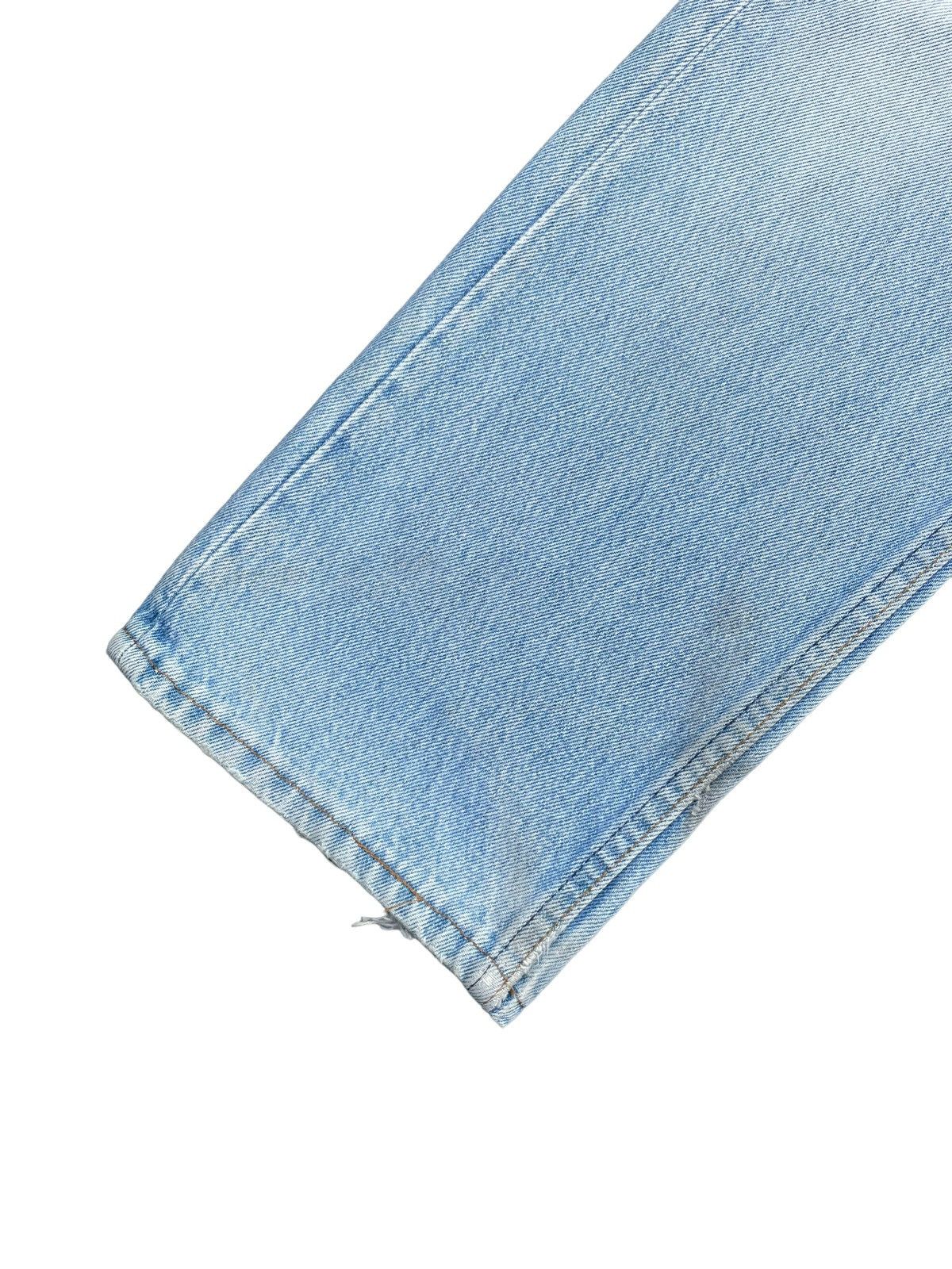 Levi's Vintage 1991 Levis 501 e Usa Faded Distressed Size US 31 - 5 Thumbnail