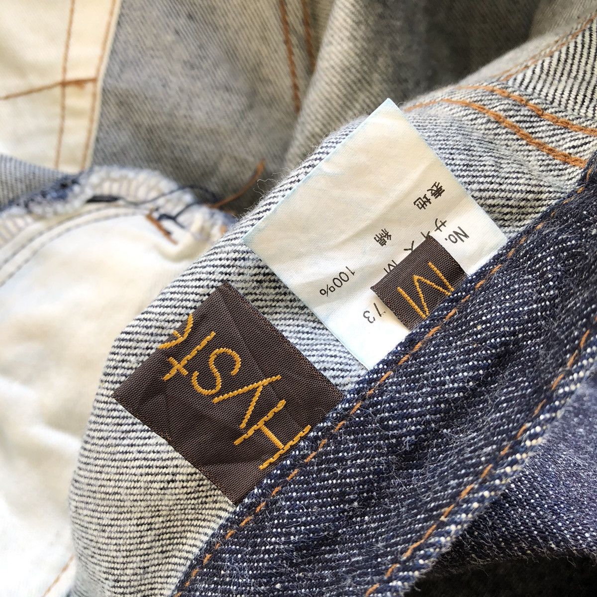 Hysteric Glamour × Japanese Brand HYSTERIC GLAMOUR Blue Flare Jeans Size 30" / US 8 / IT 44 - 8 Thumbnail