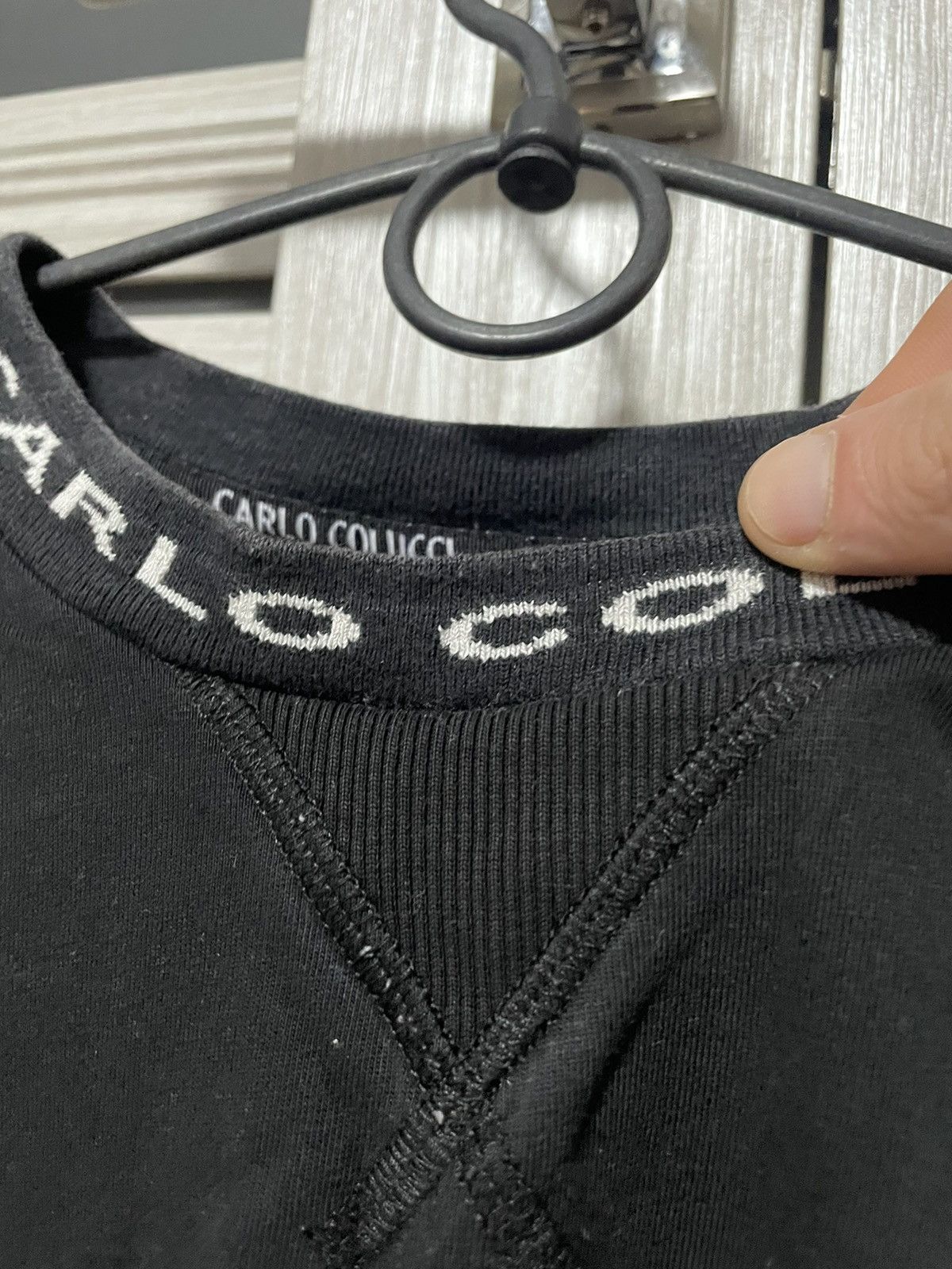 Carlo Colucci Carlo Colucci Vintage Black Logo Streetwear T-Shirt M Size US M / EU 48-50 / 2 - 9 Thumbnail