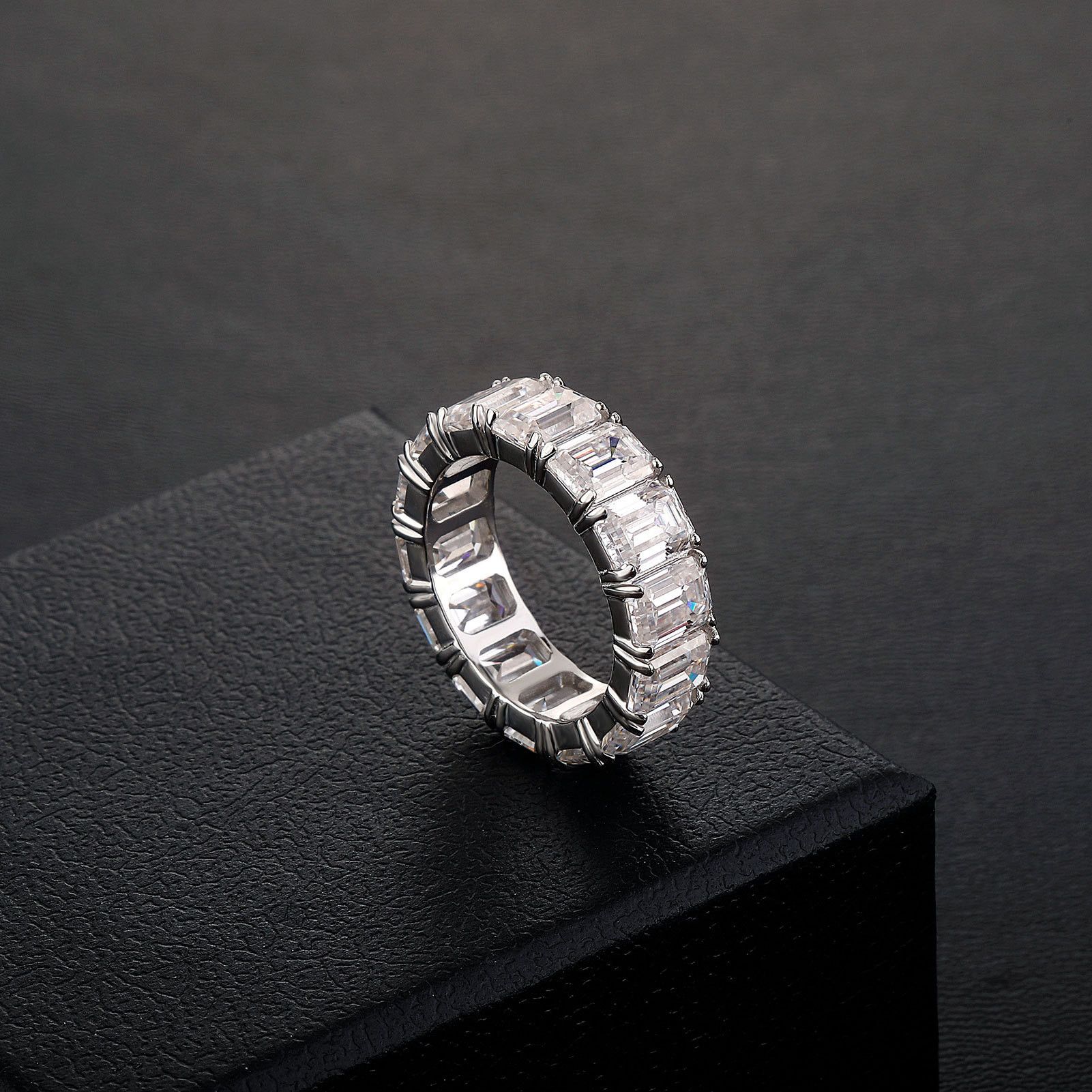 Jewelry Vintage Jewelry Rings Open Size Chrome Ring (Size 7-13) Size ONE SIZE - 3 Thumbnail