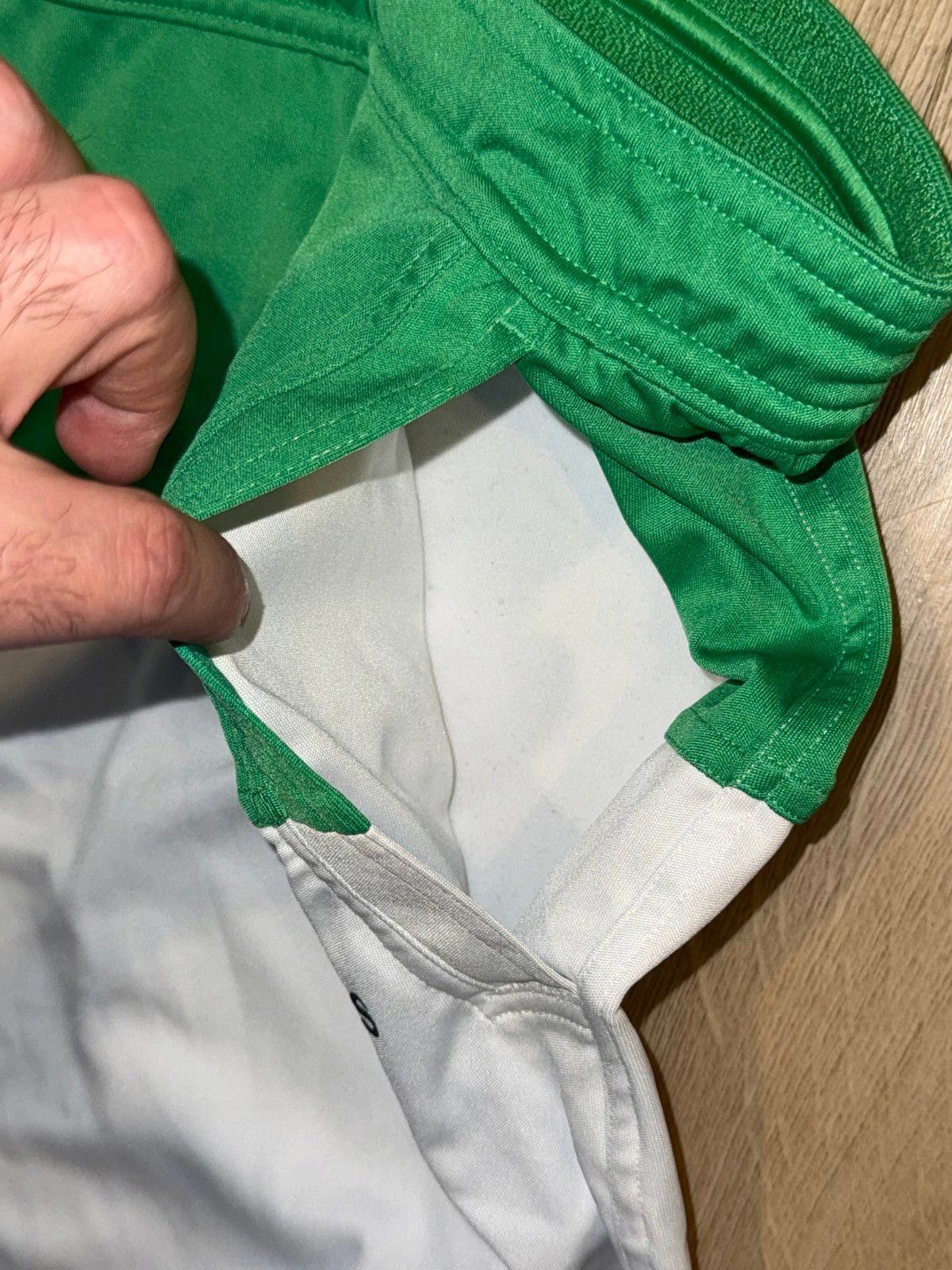 Adidas Adidas Green/White Soccer FC Athletic Shorts Mens MD Rare Size US 32 / EU 48 - 3 Thumbnail