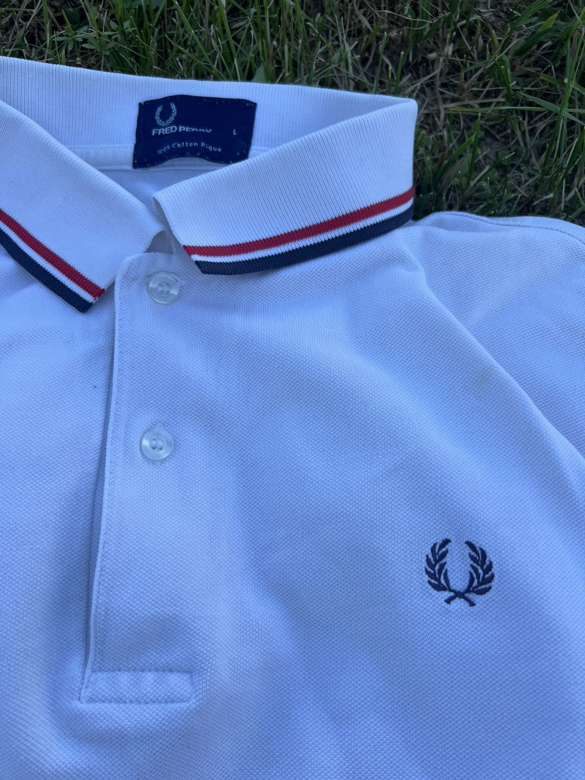 Fred Perry Vintage Fred Perry Polo Size US L / EU 52-54 / 3 - 2 Thumbnail