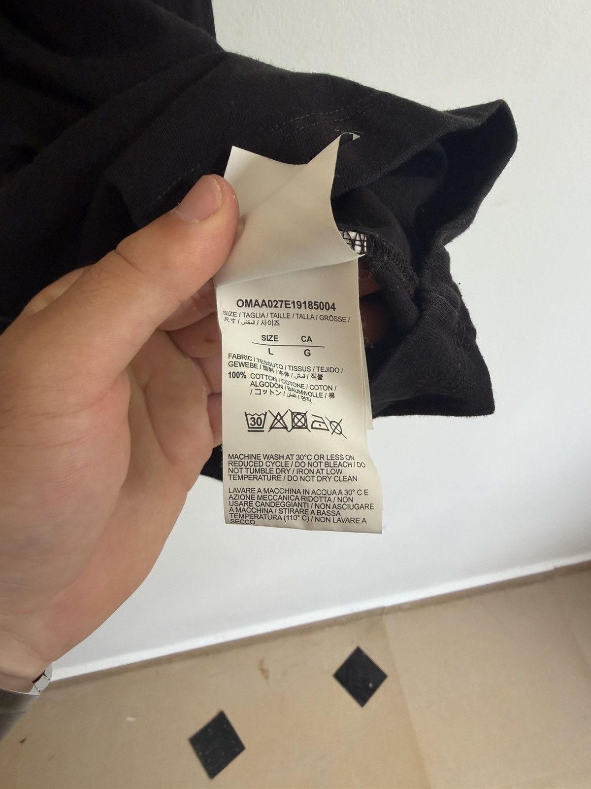 Off-White OFF WHITE INDUSTRIAL SS ARROW TEE Size US L / EU 52-54 / 3 - 9 Thumbnail