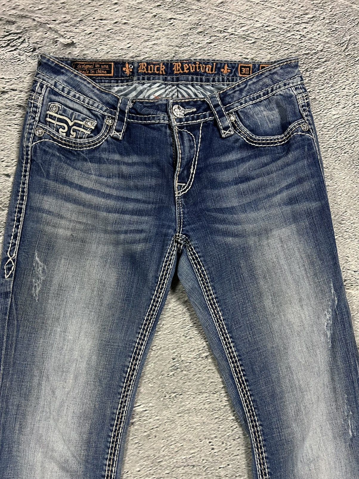 Rock Revival Rock Revival vintage blue jeans Y2K bootcut Size US 30 / EU 46 - 7 Thumbnail