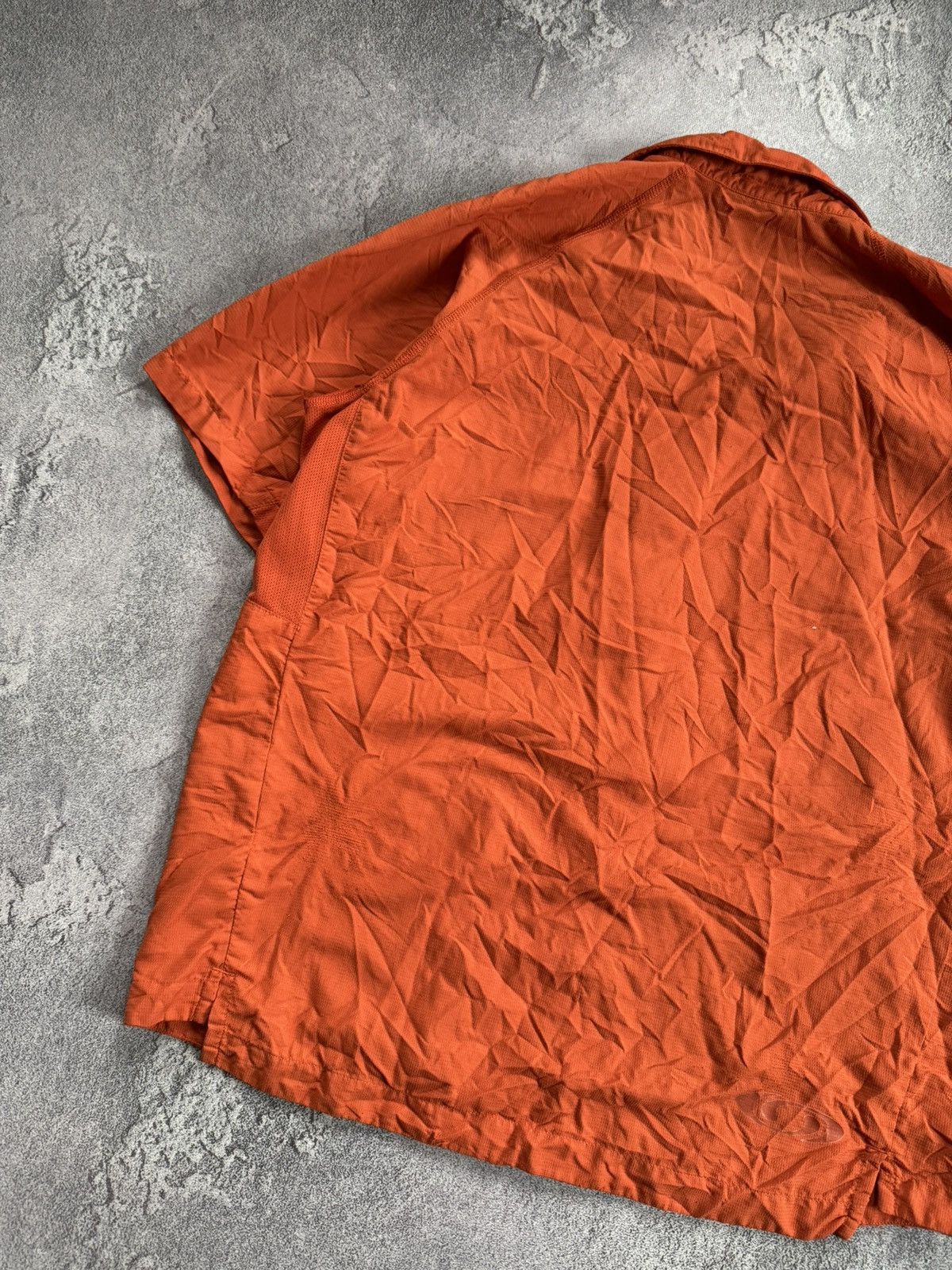 Salomon × Vintage Salomon L button up shirt polo short sleeve tee T-shirt Size US L / EU 52-54 / 3 - 15 Thumbnail