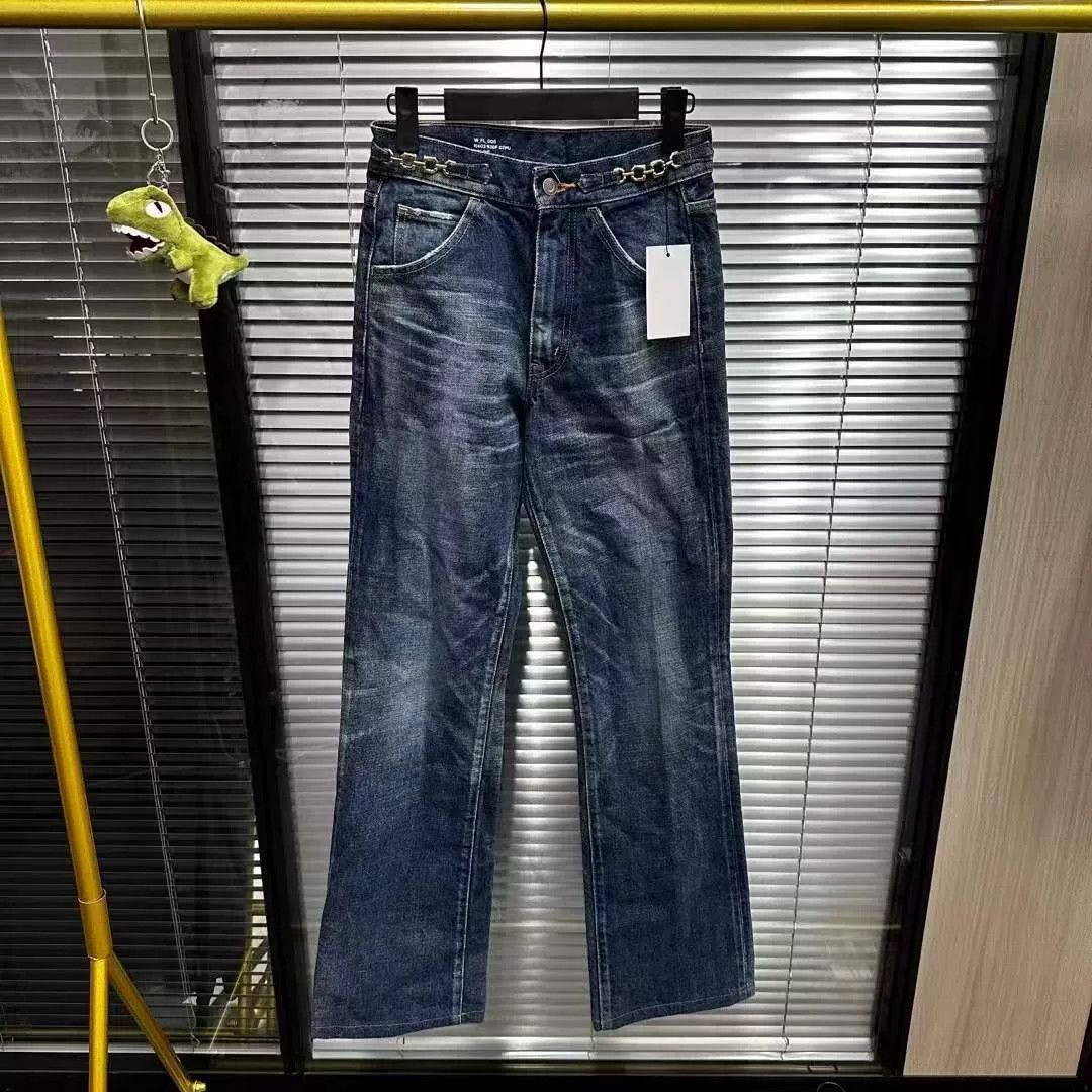 Celine Celine Chain Logo Jeans Size 24 Size 24" / US 00 / IT 34 - 1 Thumbnail