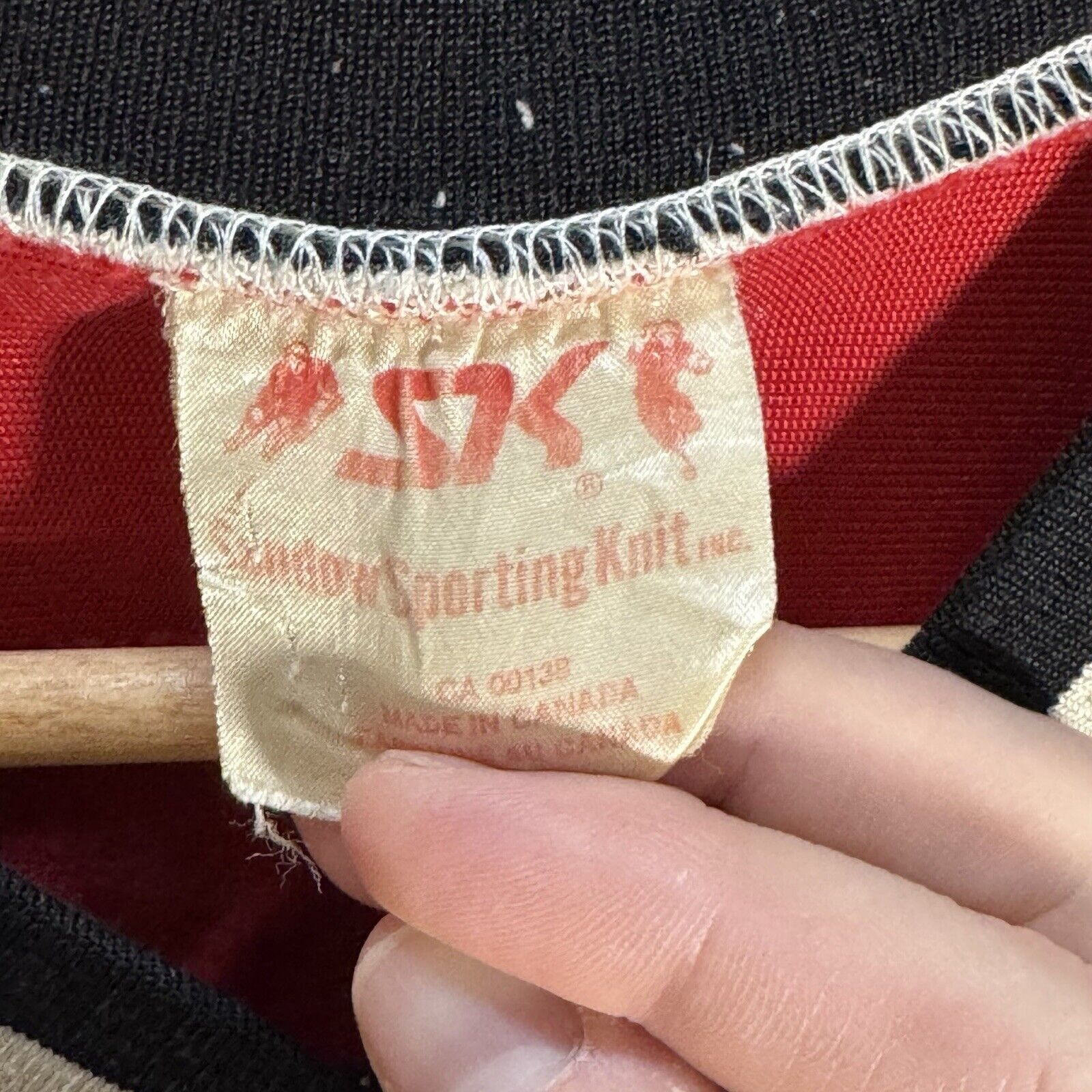 Other VTG 1980’s Chicago Blackhawks Jersey Sandow Sporting Knit S Size US S / EU 44-46 / 1 - 7 Thumbnail