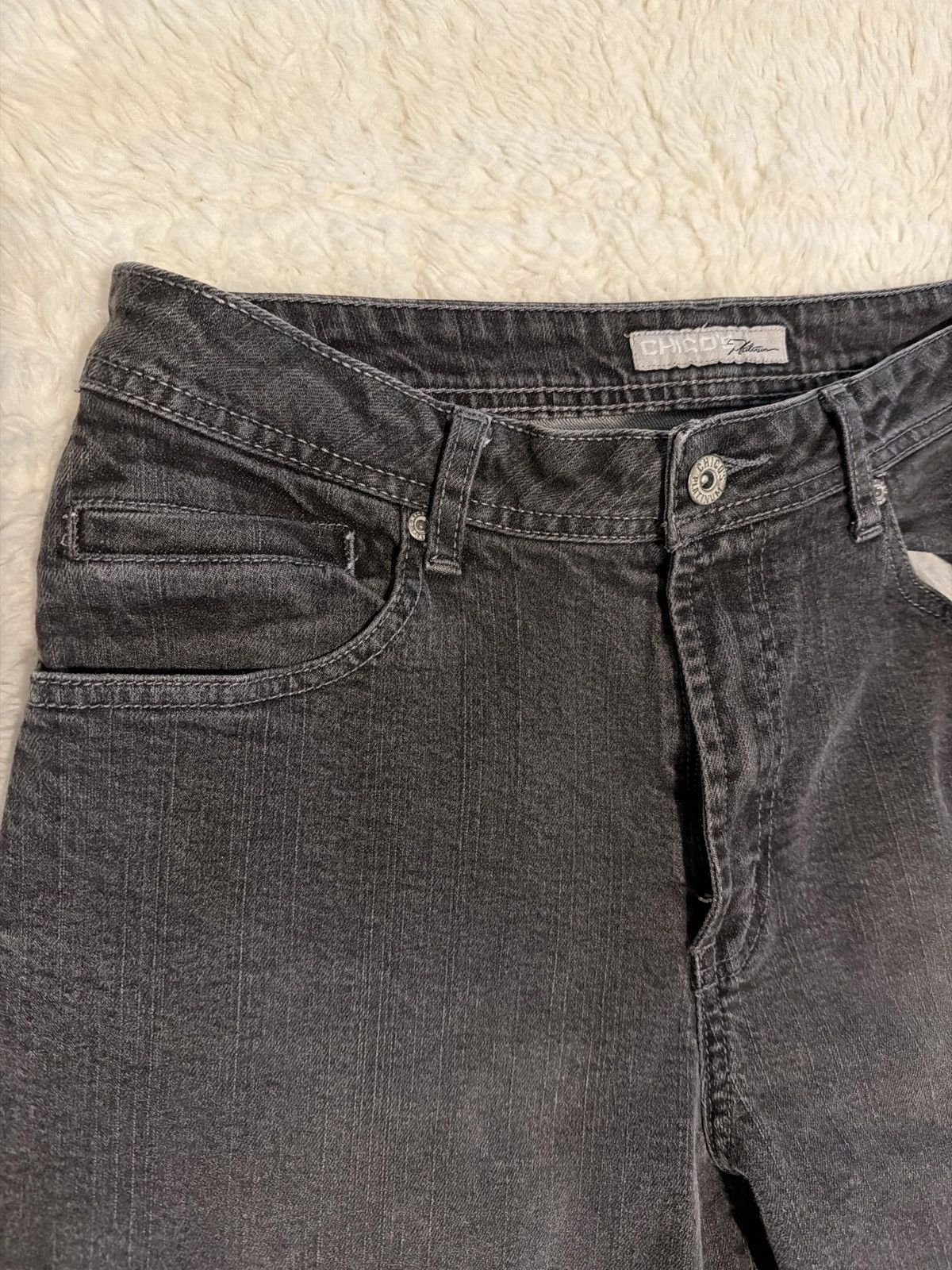 Chicos chico’s platinum bootcut jeans Size 26" / US 2 / IT 38 - 4 Thumbnail