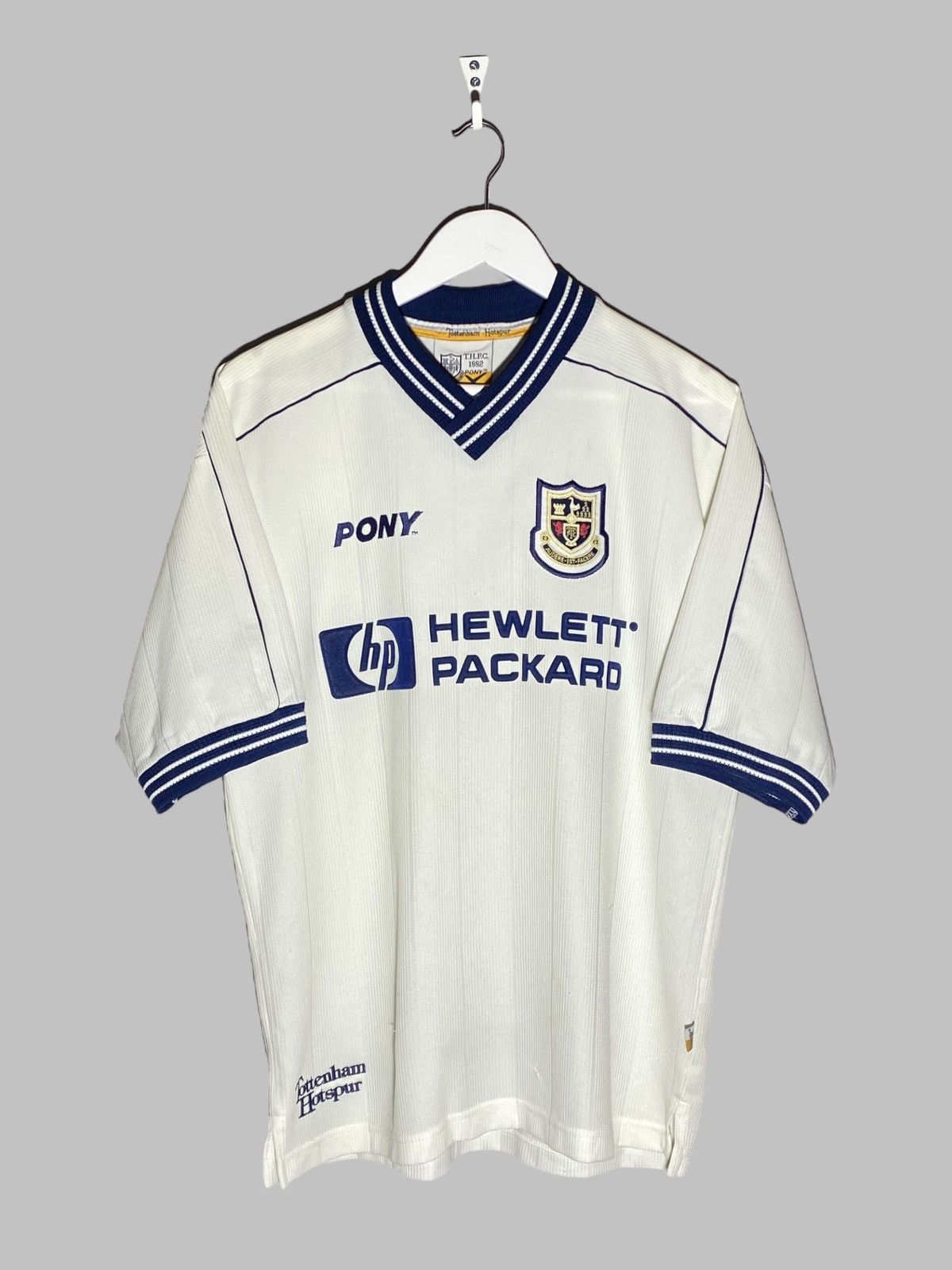 Vintage Pony Tottenham Hotspur 1997/98 Home Football Shirt Jersey Size US M / EU 48-50 / 2 - 1 Thumbnail