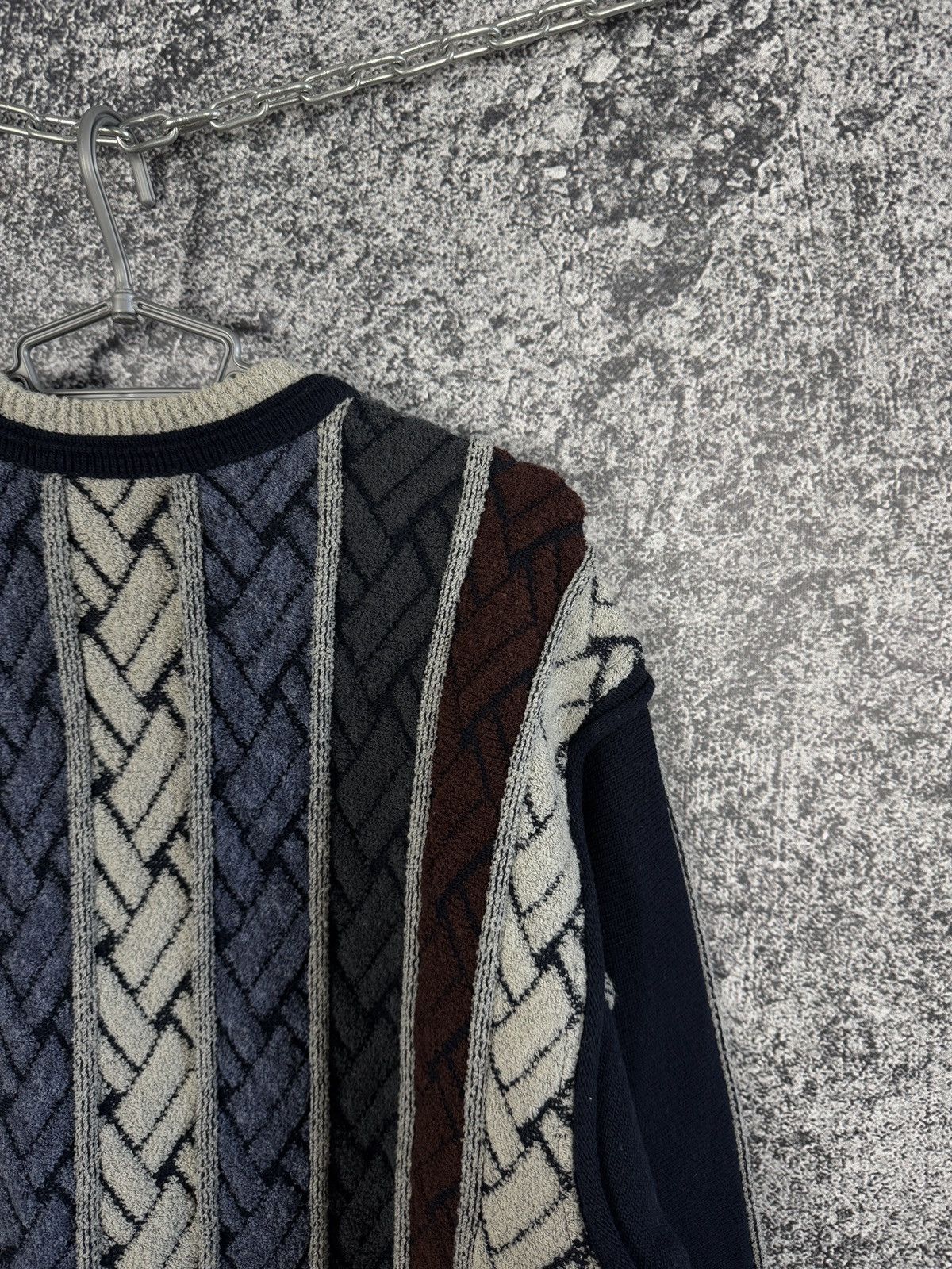Carlo Colucci Carlo Colucci Vintage Sweater Wool Designer Pullover Size 52 Size US L / EU 52-54 / 3 - 12 Thumbnail