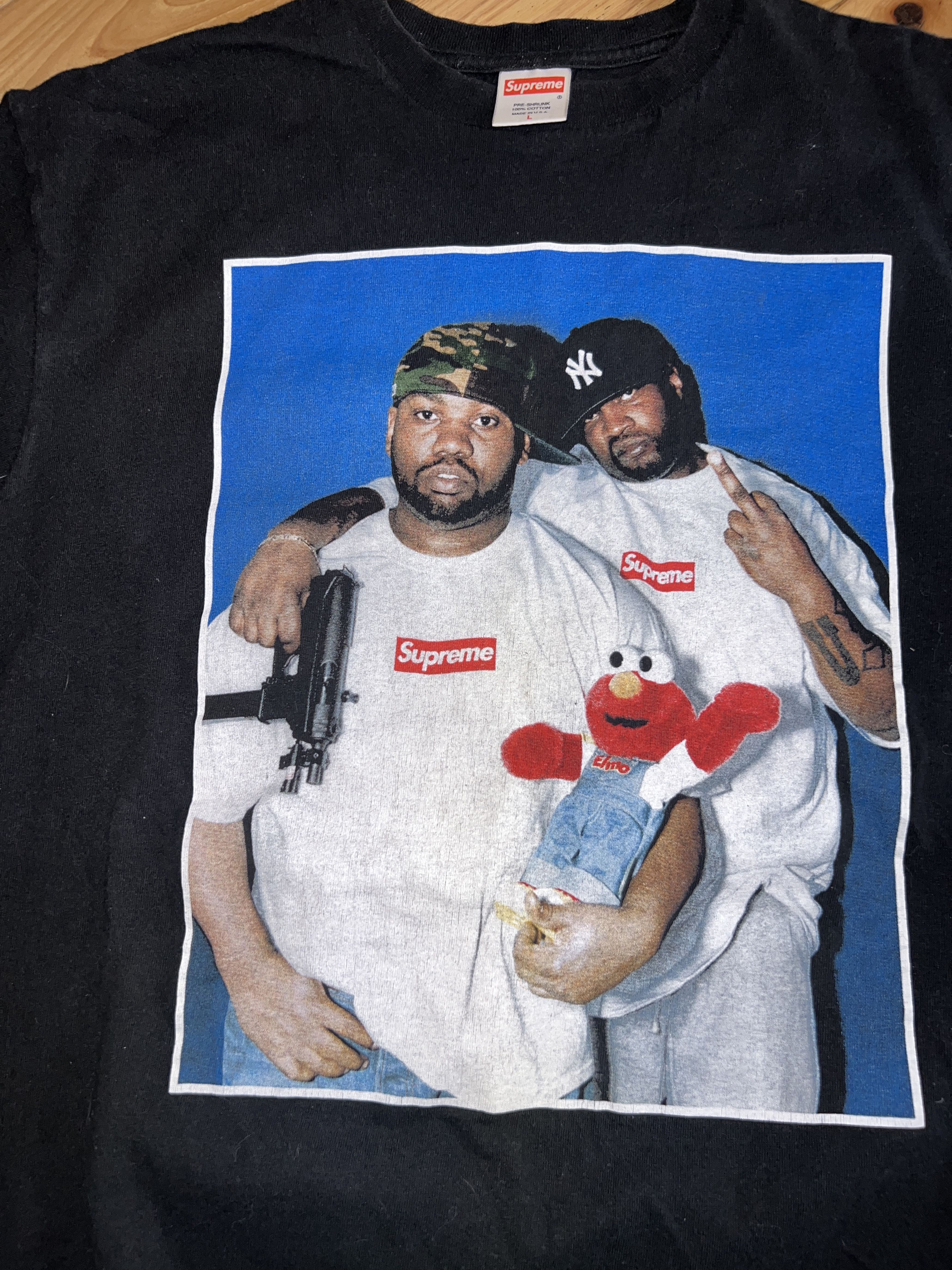 Supreme supreme Raekwon Photo T Size US L / EU 52-54 / 3 - 6 Thumbnail