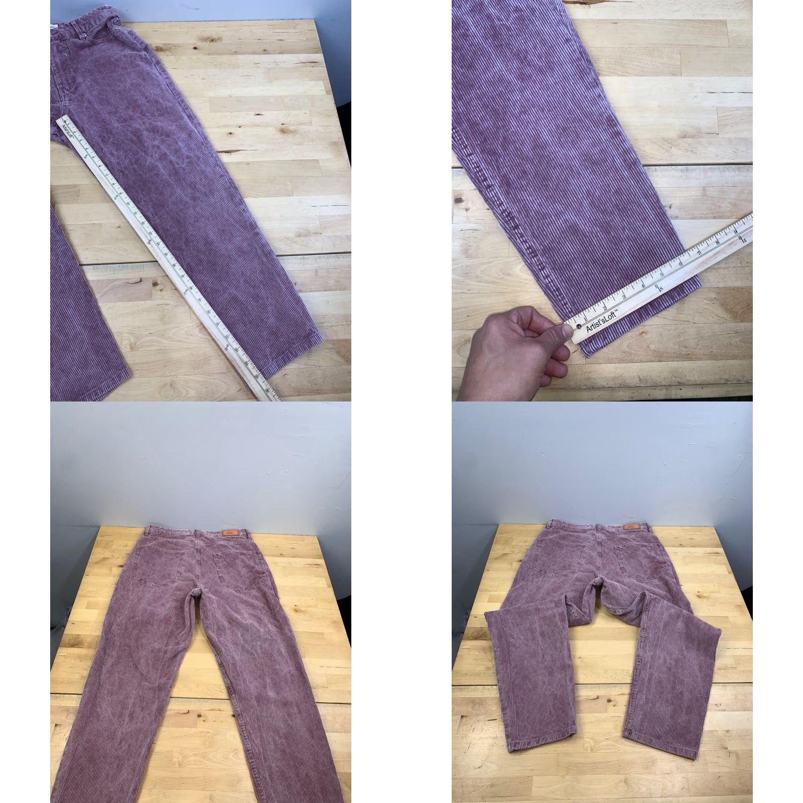 Billabong Billabong Corduroy Pants Womens 29 Red Faded Mum Fit Timeless Classic Chino Pockets Mango? Size 29" - 8 Thumbnail