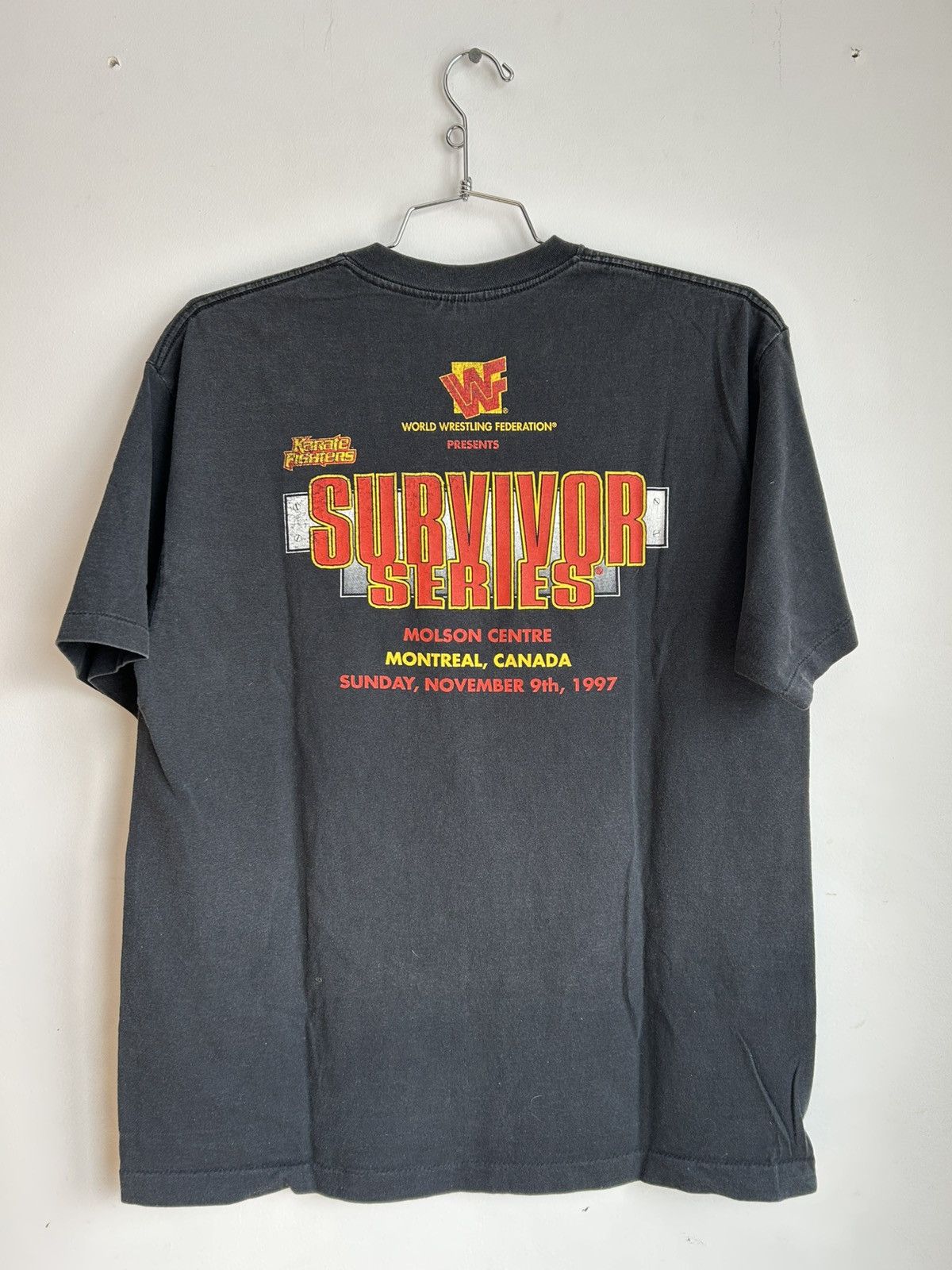 Vintage × WWF Vintage WWF 1997 Montreal Screwjob Survivor Series tee Size US XL / EU 56 / 4 - 2 Thumbnail