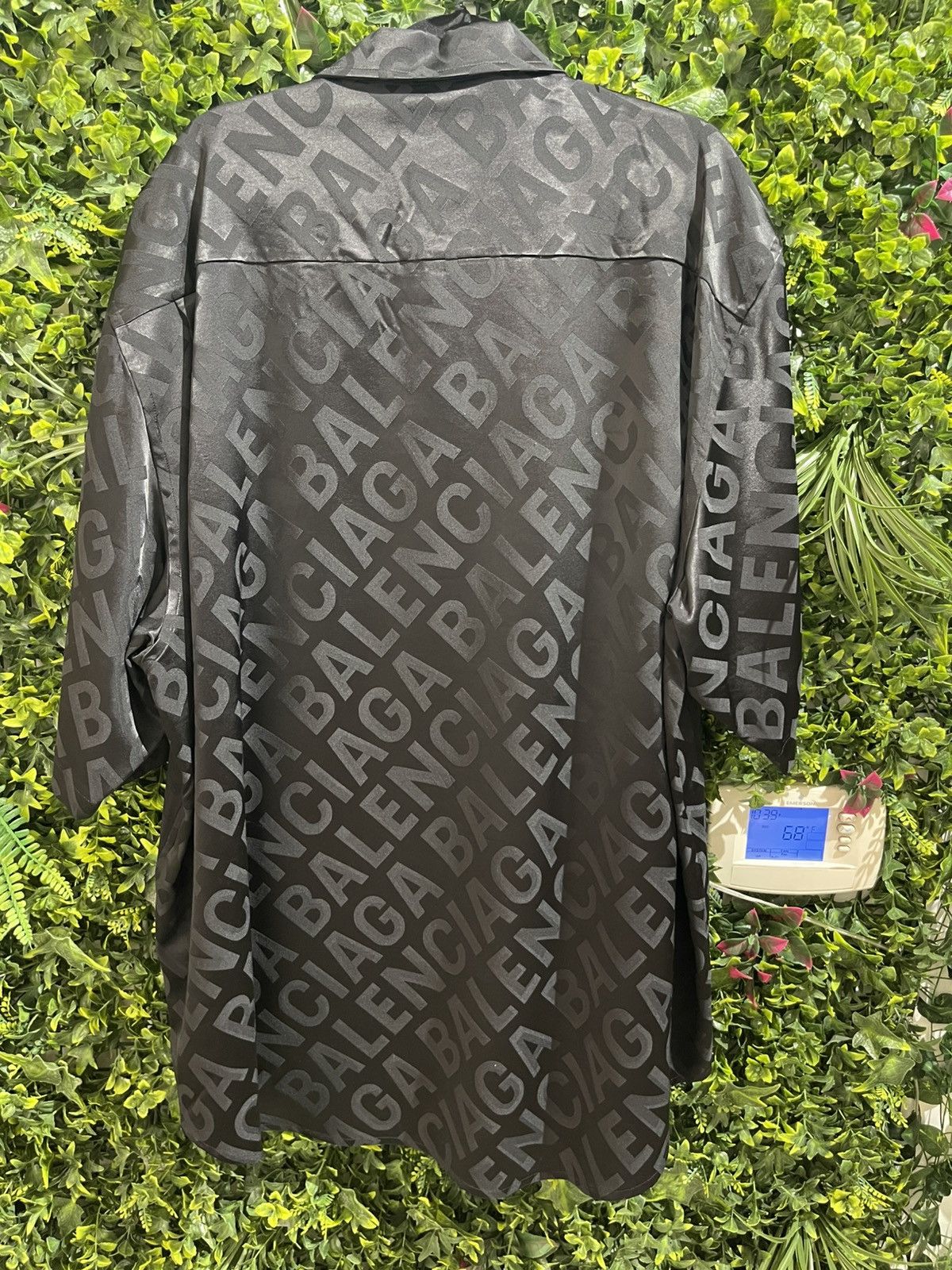 Balenciaga Balenciaga “Slant Monogram Print” Button-Down Shirt Size US XL / EU 56 / 4 - 15 Thumbnail