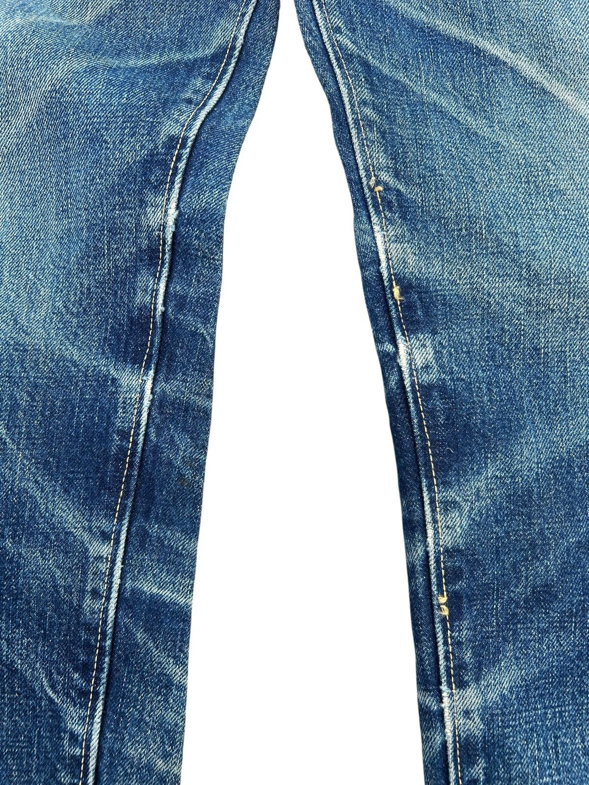 Kapital Vintage Japanese Brand Beams Selvedge Distressed Denim Jeans Size US 30 / EU 46 - 5 Thumbnail
