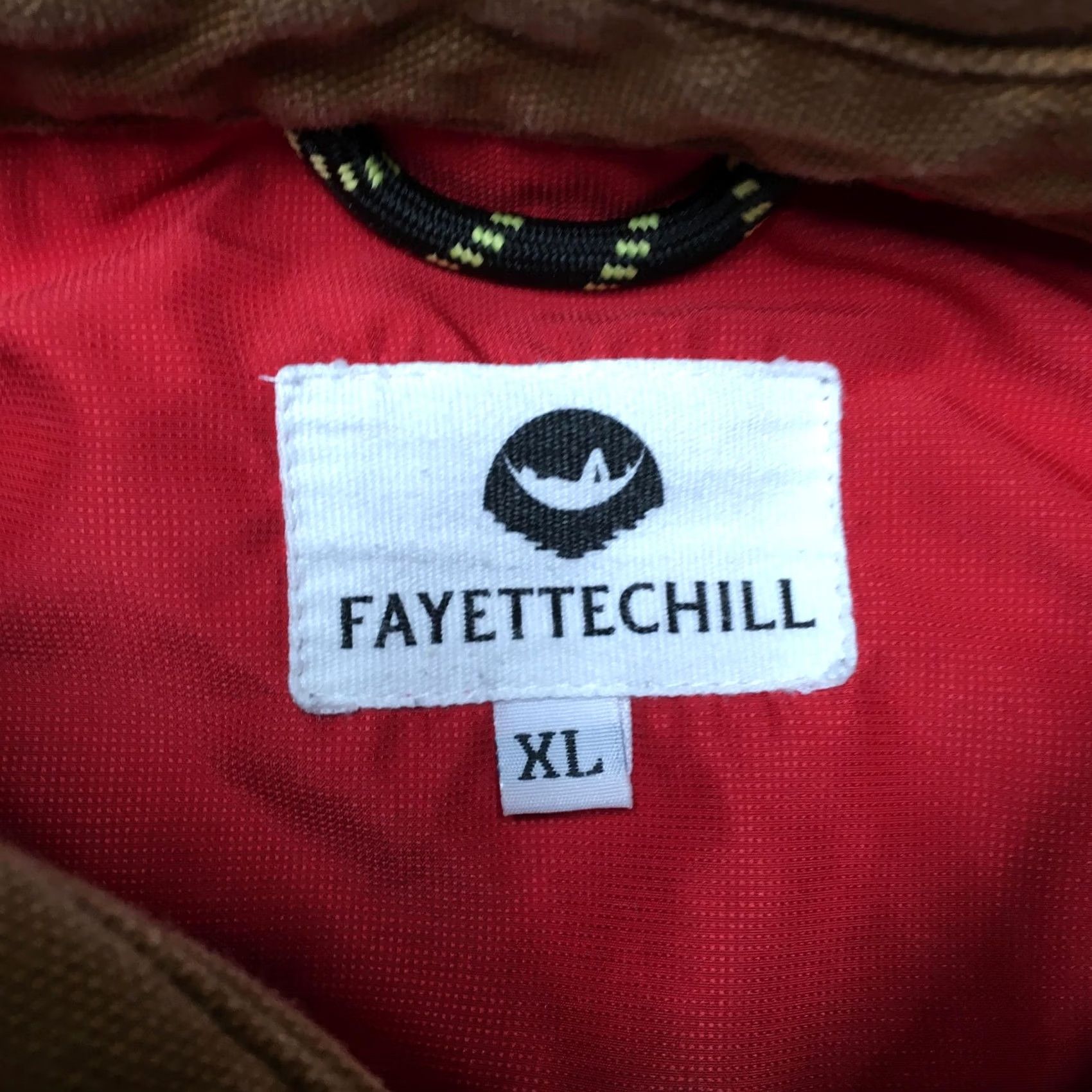 Vintage Fayettechill Shirt Jacket XL Brown Canvas Lined Workwear Snap Front Collared Pockets Mens Size US XL / EU 56 / 4 - 5 Thumbnail