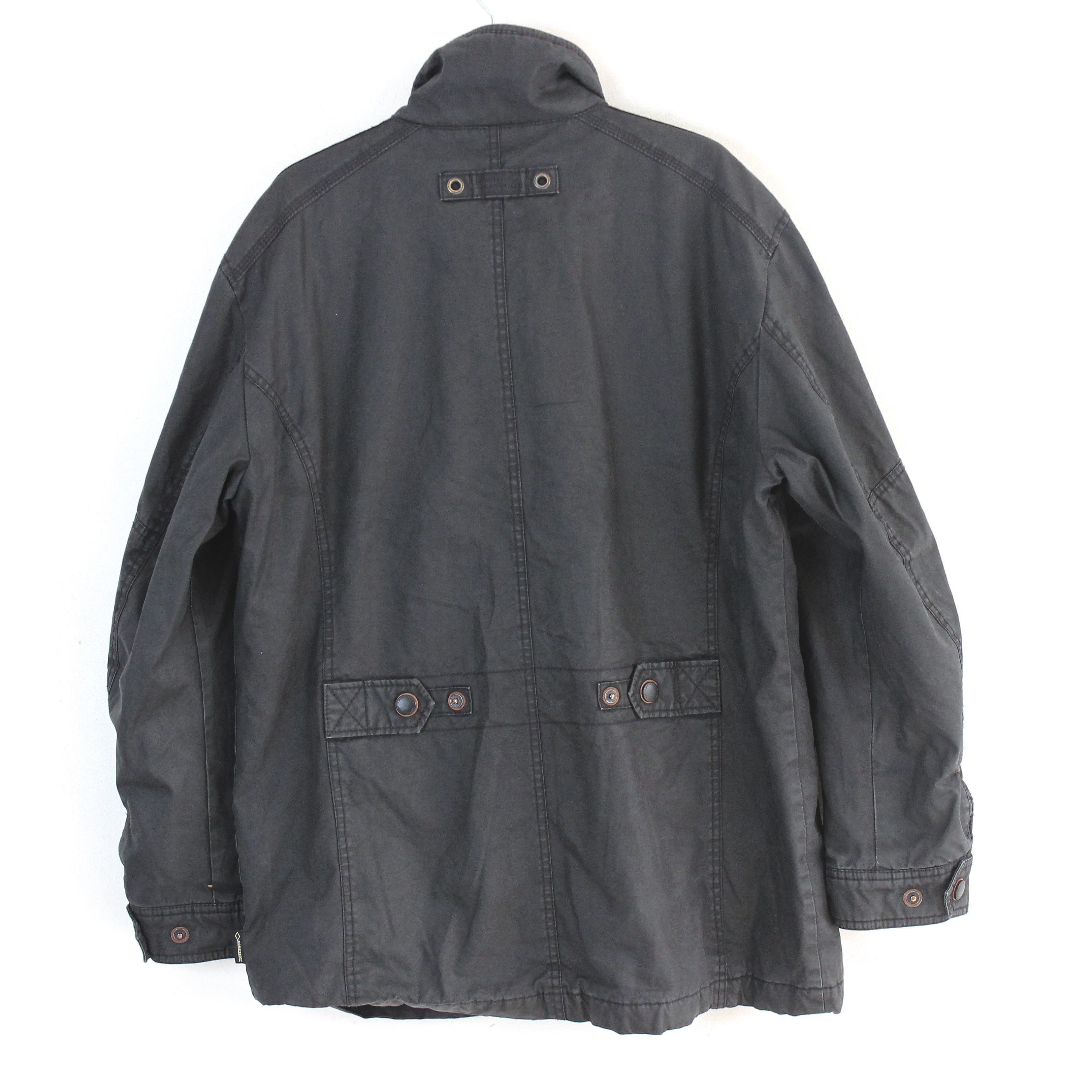 camel active Utility Gore-Tex M Waxed Cotton Jacket US 40 UK Coat DE50 EU Size US M / EU 48-50 / 2 - 16 Thumbnail