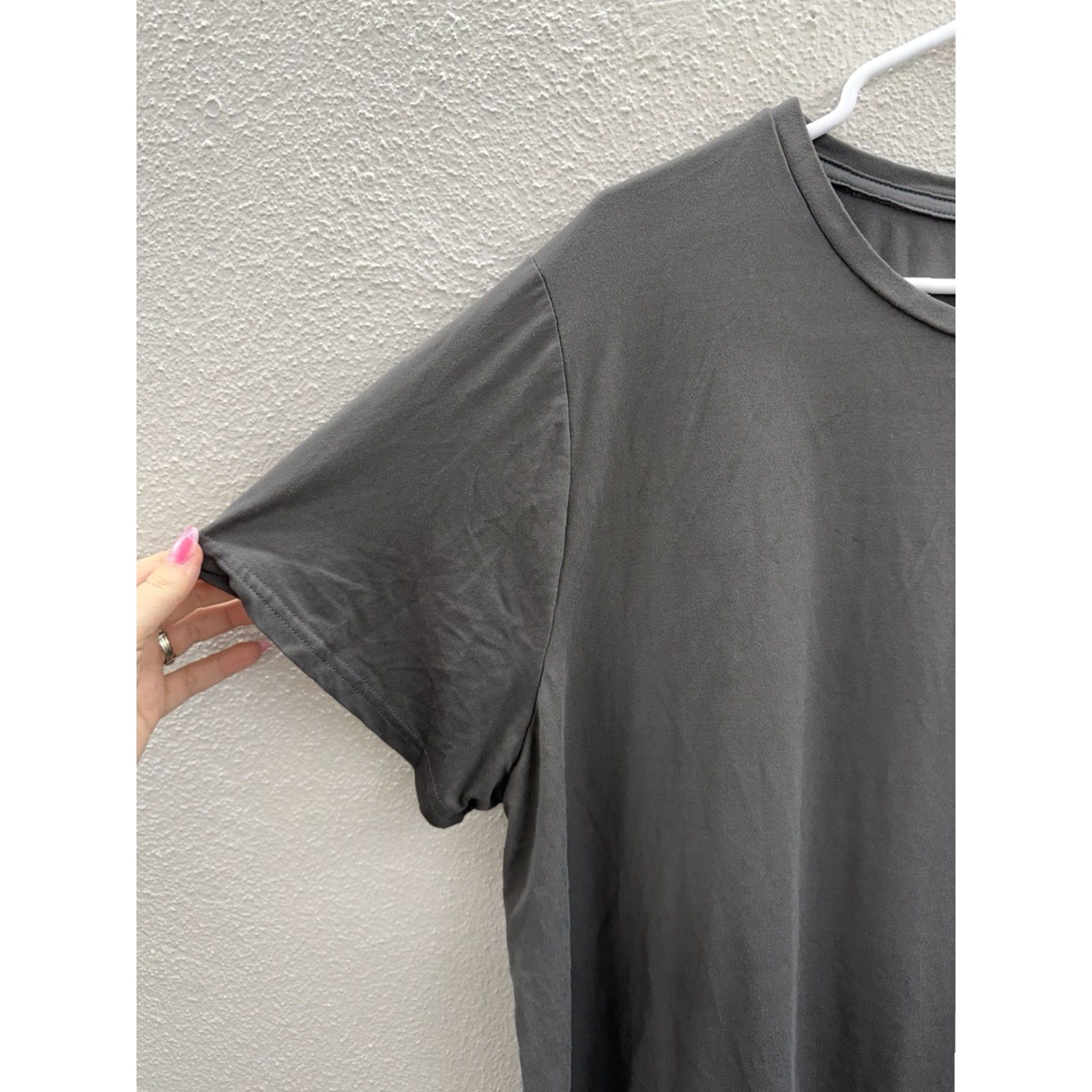 Shein SHEIN Womens Shirt 4XL Gray Chasing Sunsets Short Sleeve Shirt Womens 4XL Gray Chasing Sunsets Short Sleeve Size XXL / US 16-18 / IT 52-54 - 3 Thumbnail