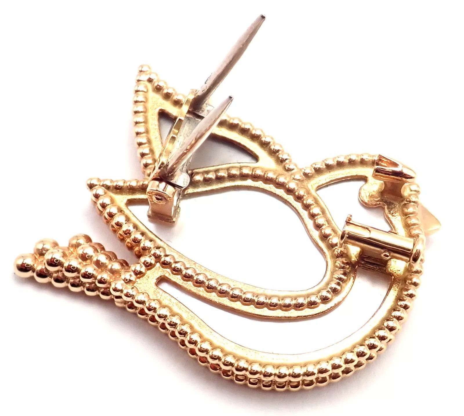 Van Cleef & Arpels Van Cleef & Arpels 18k Rose Gold Pearl Lucky Animals Brooch Size ONE SIZE - 6 Thumbnail