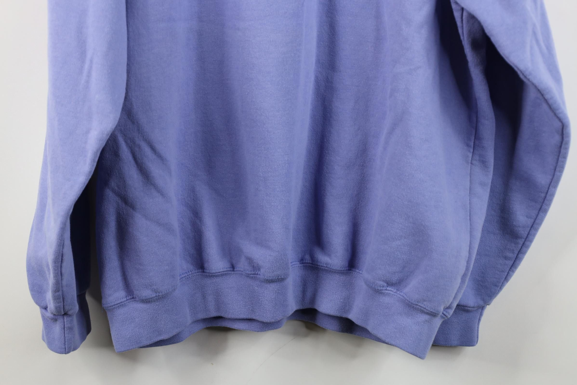 Vintage Vintage 90s Streetwear Country Beach House Flower Sweatshirt Size L / US 10 / IT 46 - 14 Thumbnail