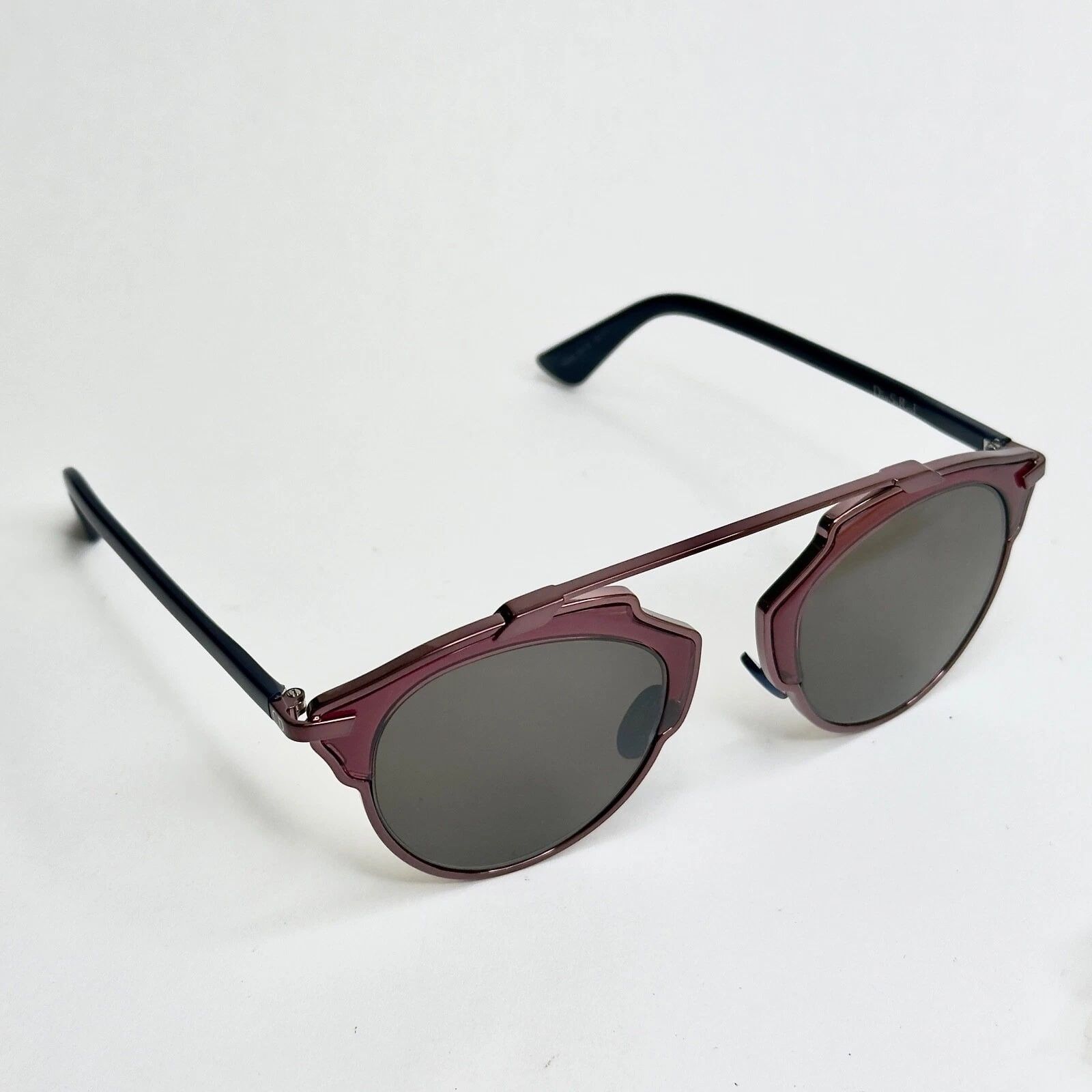Christian Dior Monsieur CHRISTIAN DIOR SO REAL Burgundy Blue Metal DIORSOREAL SOREAL Size ONE SIZE - 9 Thumbnail
