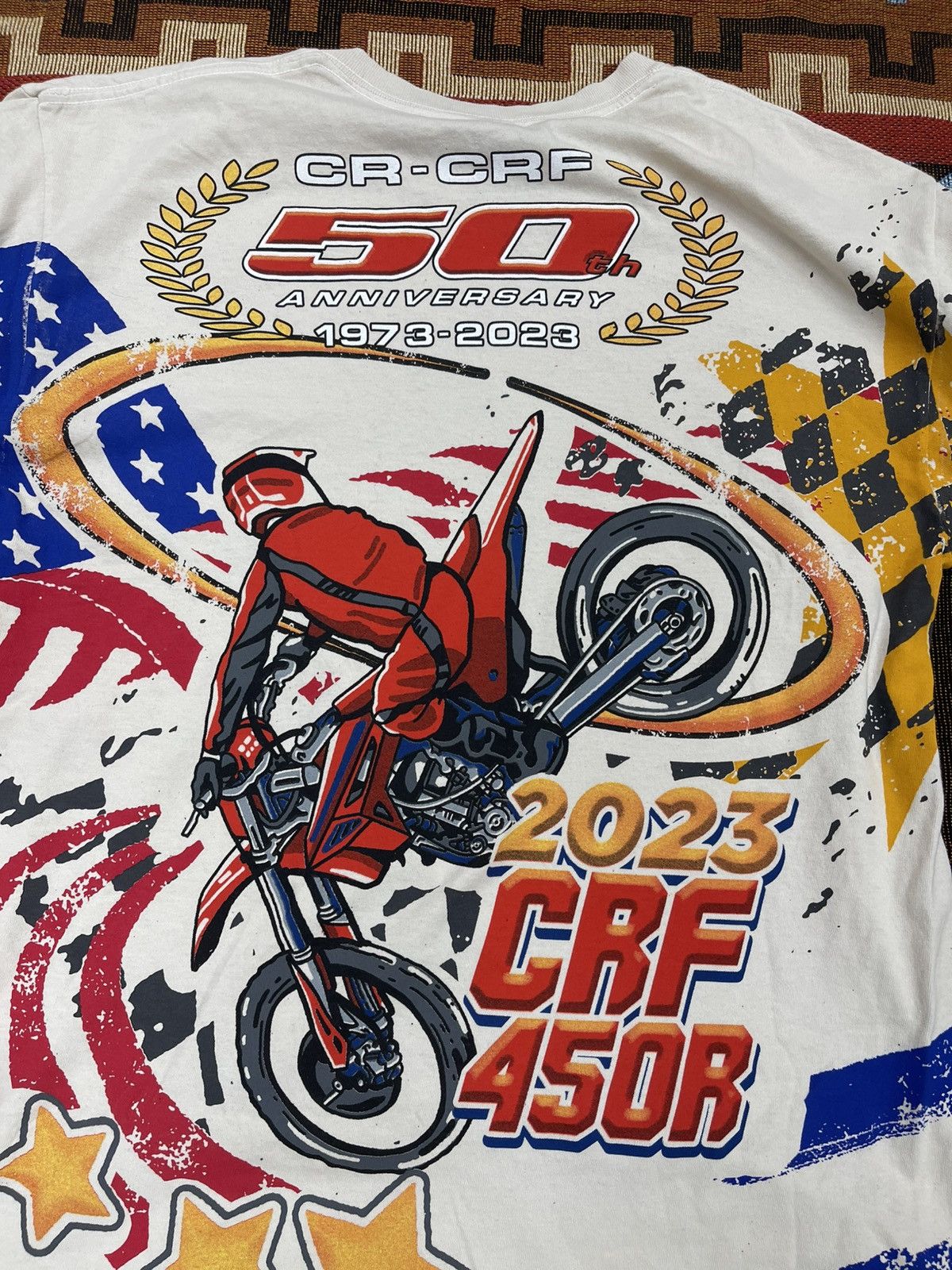 Honda × NASCAR Y2K HONDA MOTOCROSS TEE Size US M / EU 48-50 / 2 - 5 Thumbnail