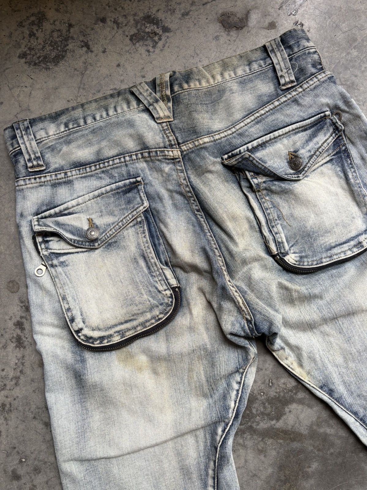Japanese Brand × PPFM PPFM banana shape multipocket jeans Size US 33 - 4 Thumbnail