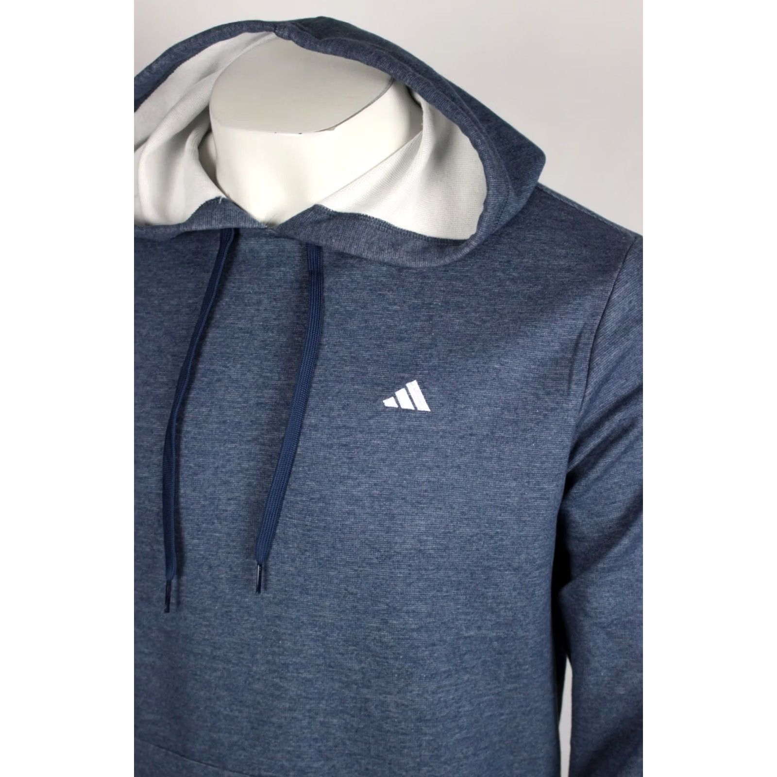 Adidas Adidas Men's Go To Hoodie Sweatshirt M Medium Crew Navy Heather Crewneck Hoodie blue Heather Navy Size US M / EU 48-50 / 2 - 3 Thumbnail