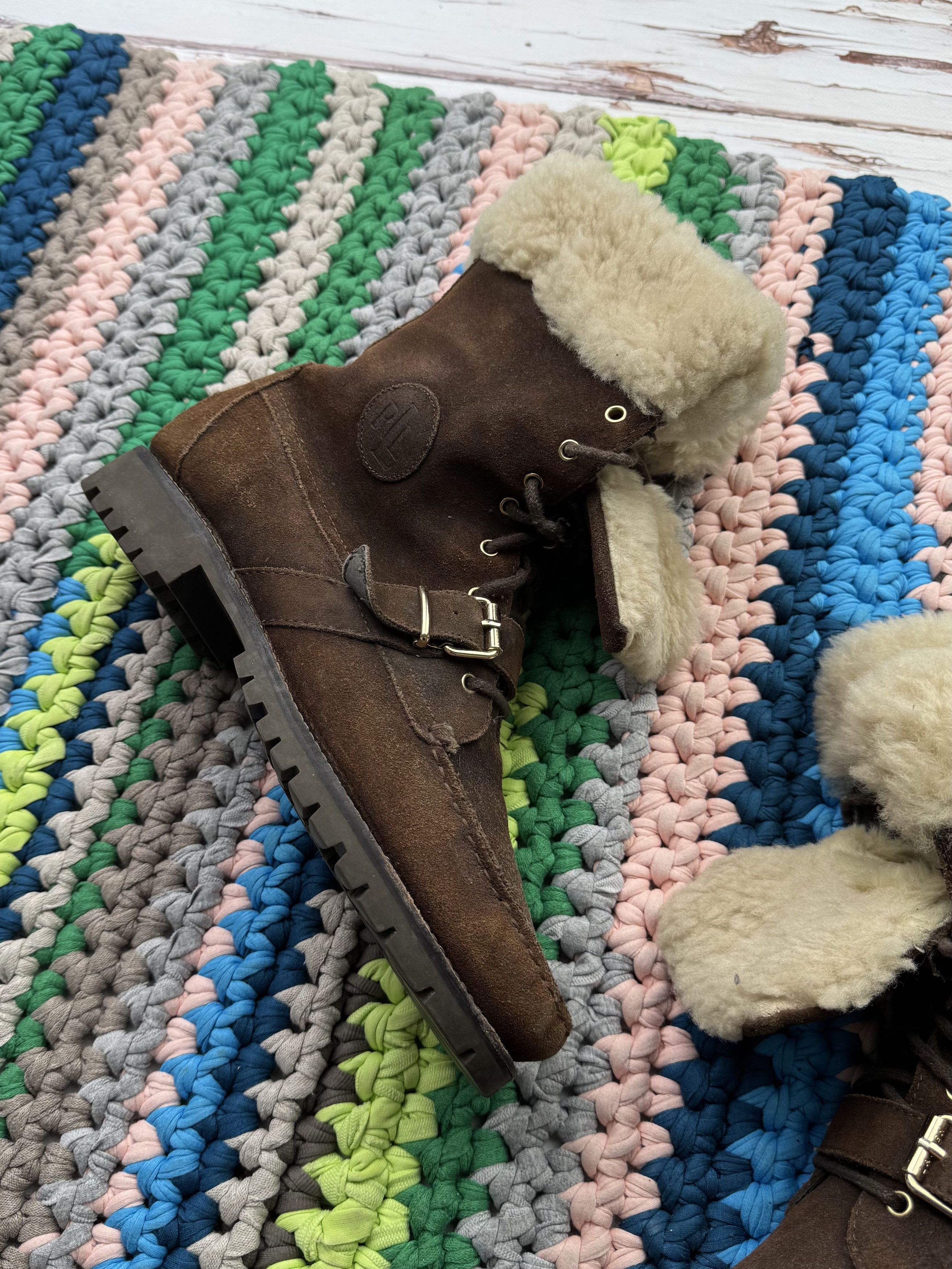Lauren Ralph Lauren Lauren Ralph Lauren Vintage Suede Boots (V313)(D10) Size US 8 / EU 41 - 2 Thumbnail