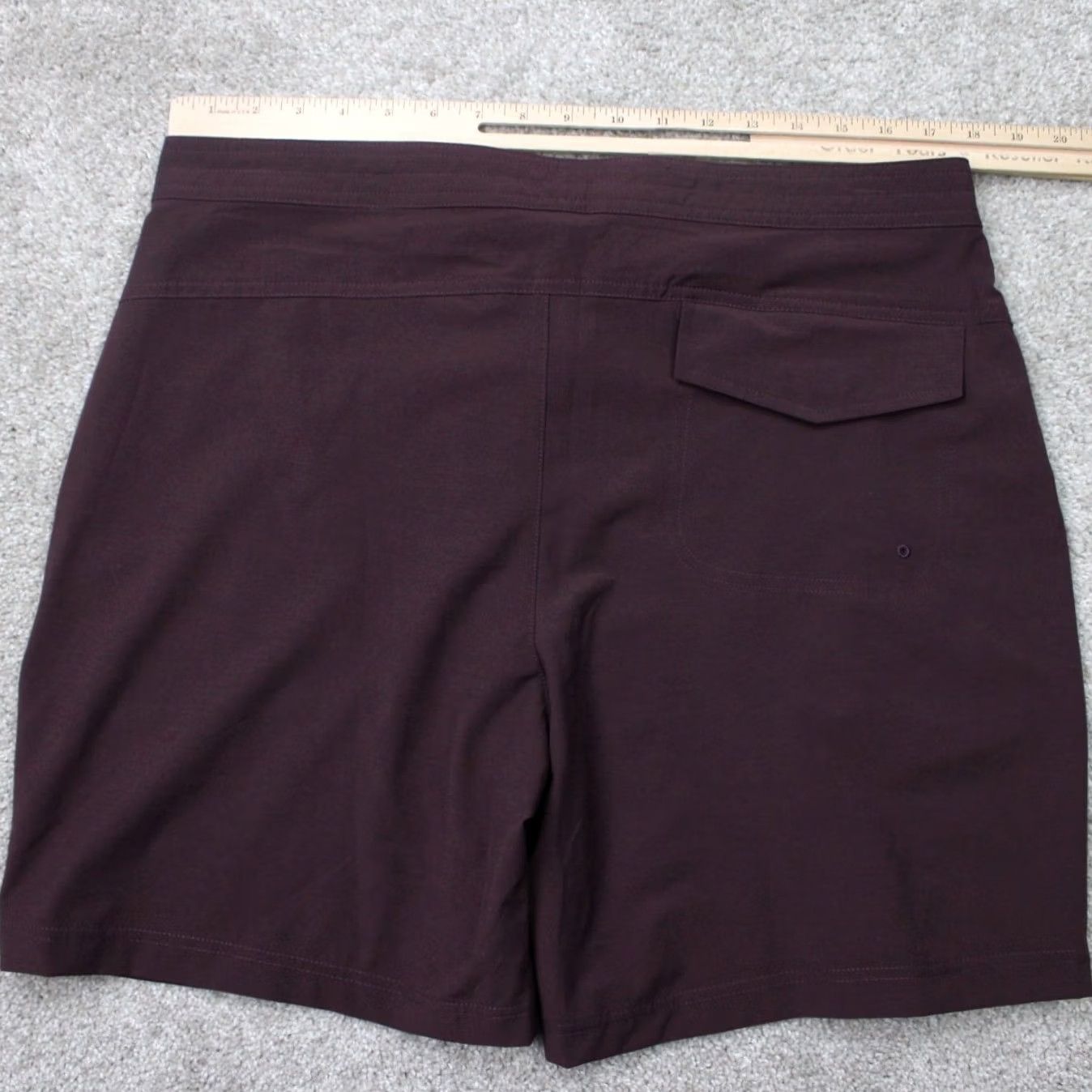 Fabletics Fabletics Board Shorts Mens 35 Purple 7" Drawstring Surfing 90s Trunks Size US 36 / EU 52 - 6 Thumbnail