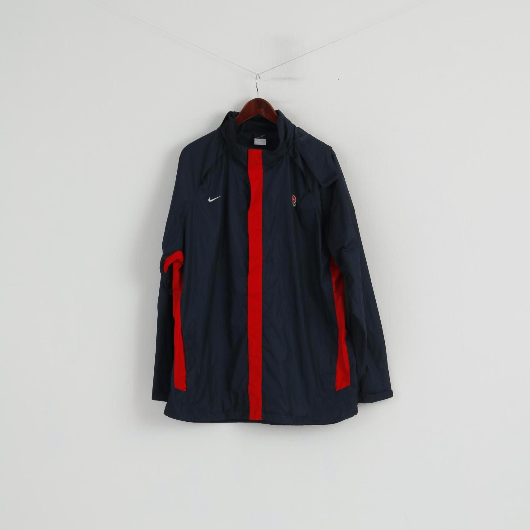 Nike Nike Men XL 188 Jacket Navy England Rugby 3989 Size US XL / EU 56 / 4 - 2 Thumbnail