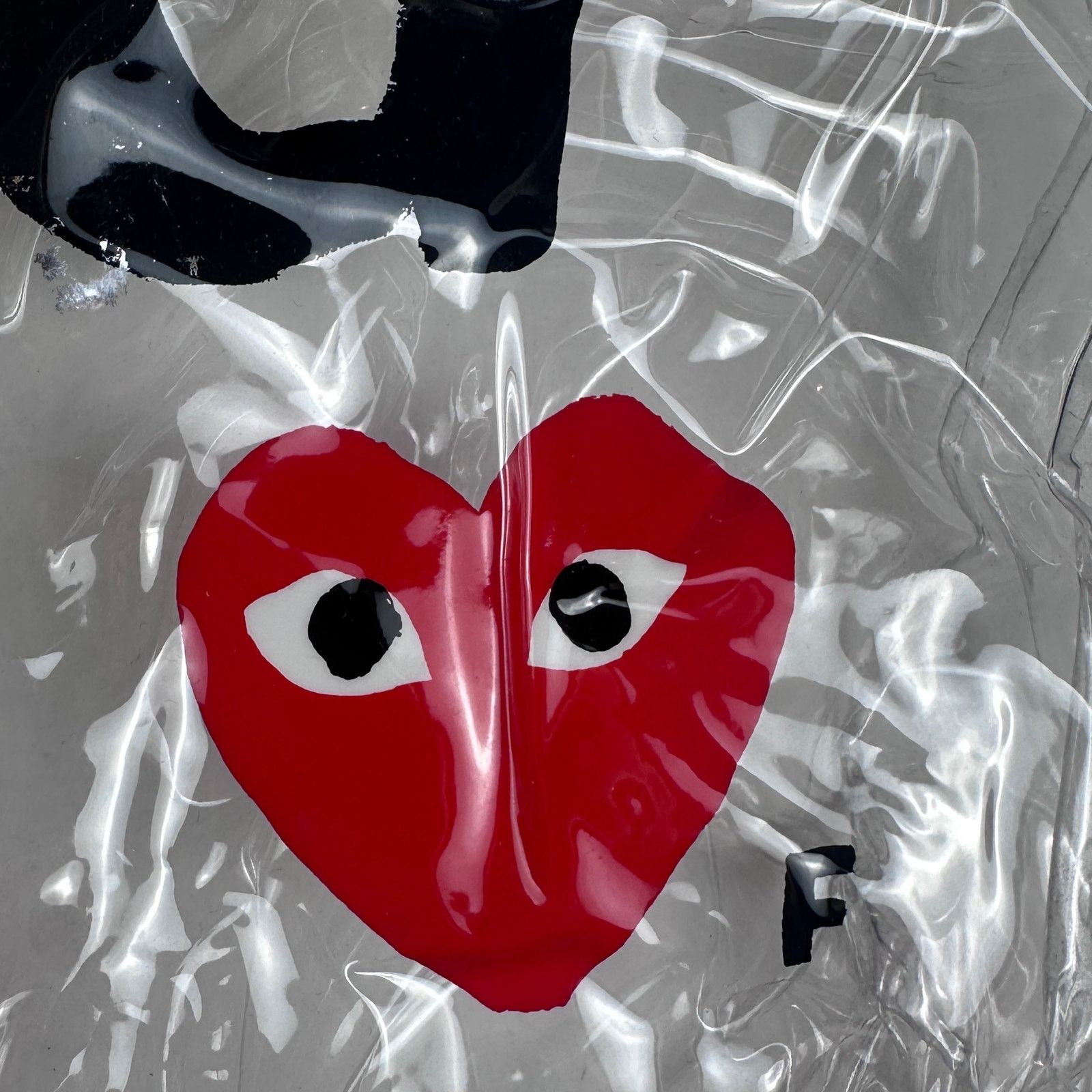Comme des Garcons PLAY PLAY bird Translucent Tote Bag Size ONE SIZE - 5 Thumbnail